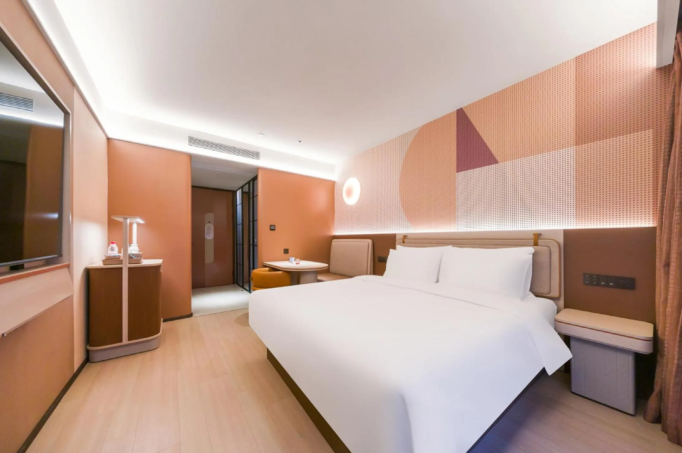 Bed in Orange Hotel Shanghai International Tourism Resort Chongxi Road