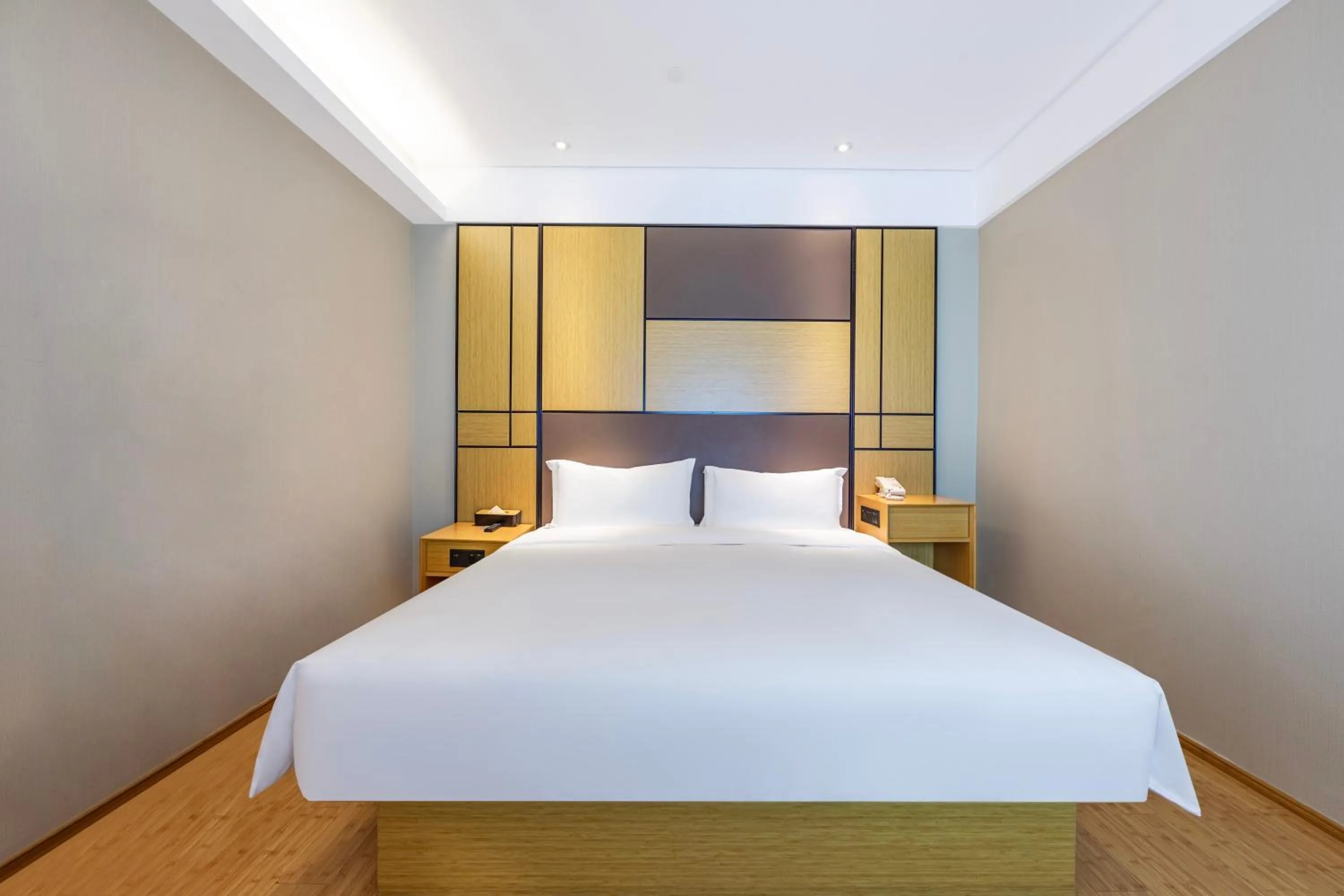 Bed in JI Hotel Shanghai Changshou Road