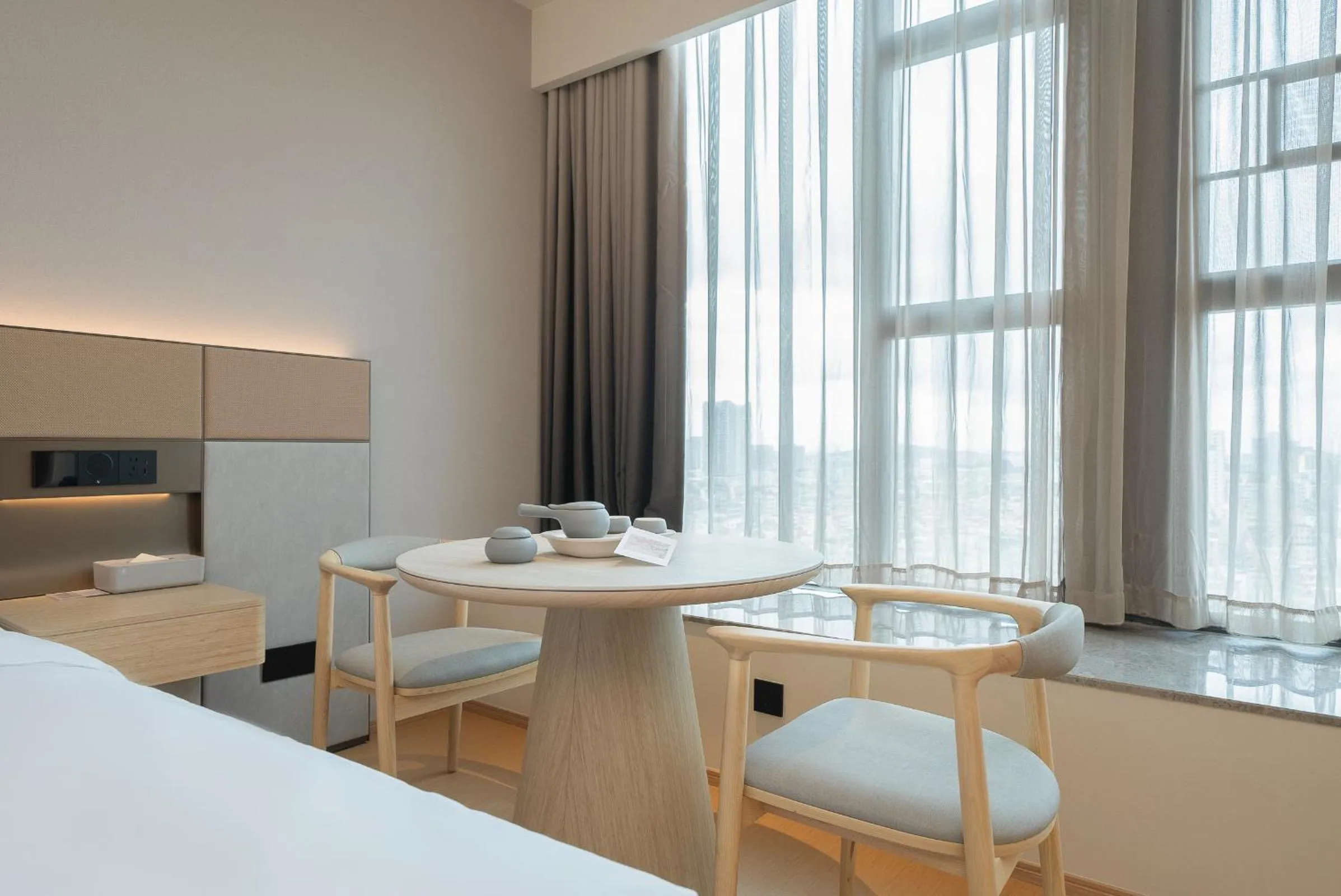 Bedroom, Bed in JI Hotel Guangzhou Huangpu Dasha East Subway Station