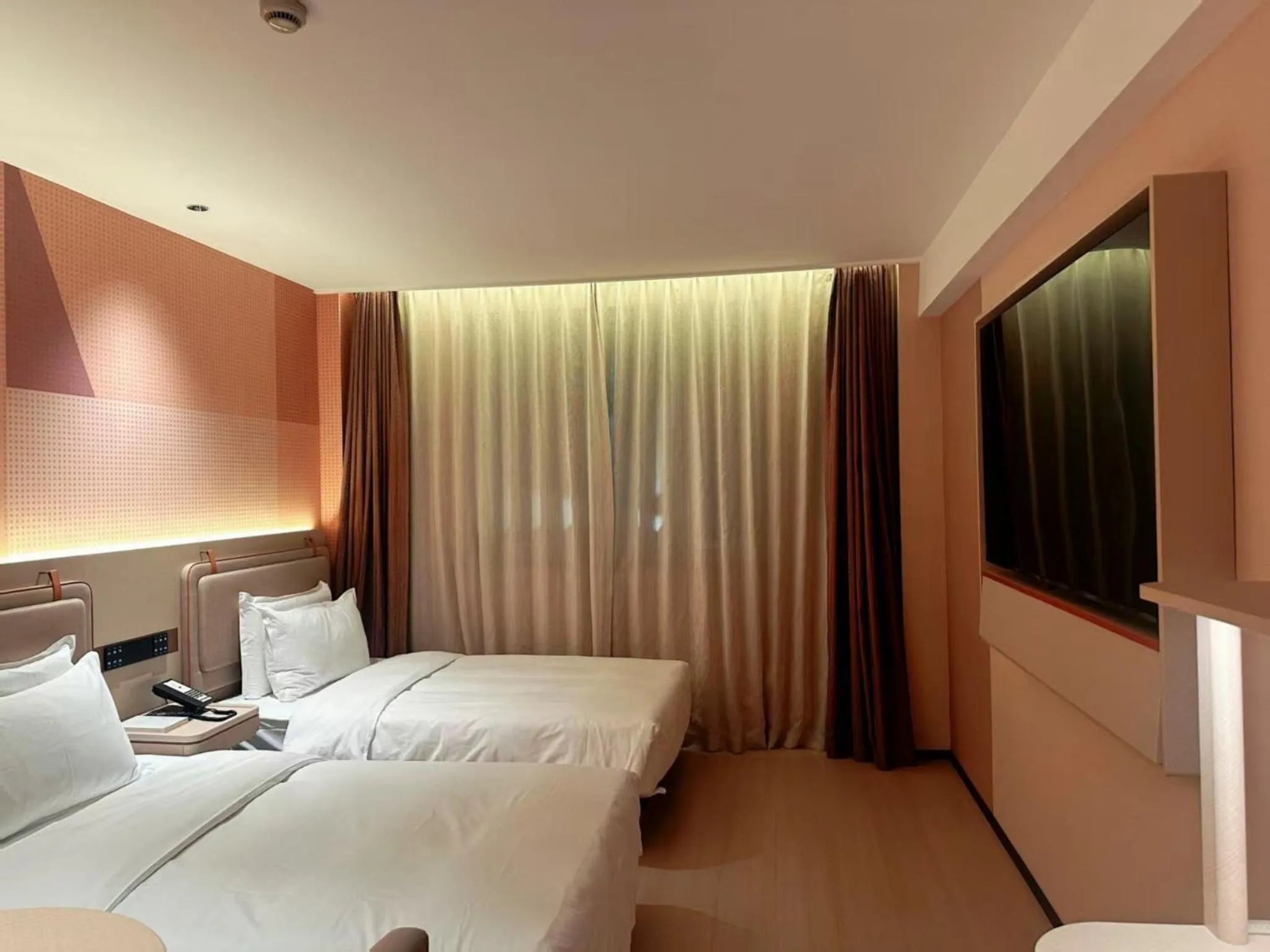 Bed in Orange Hotel Shanghai Xujiahui Damuqiao Road