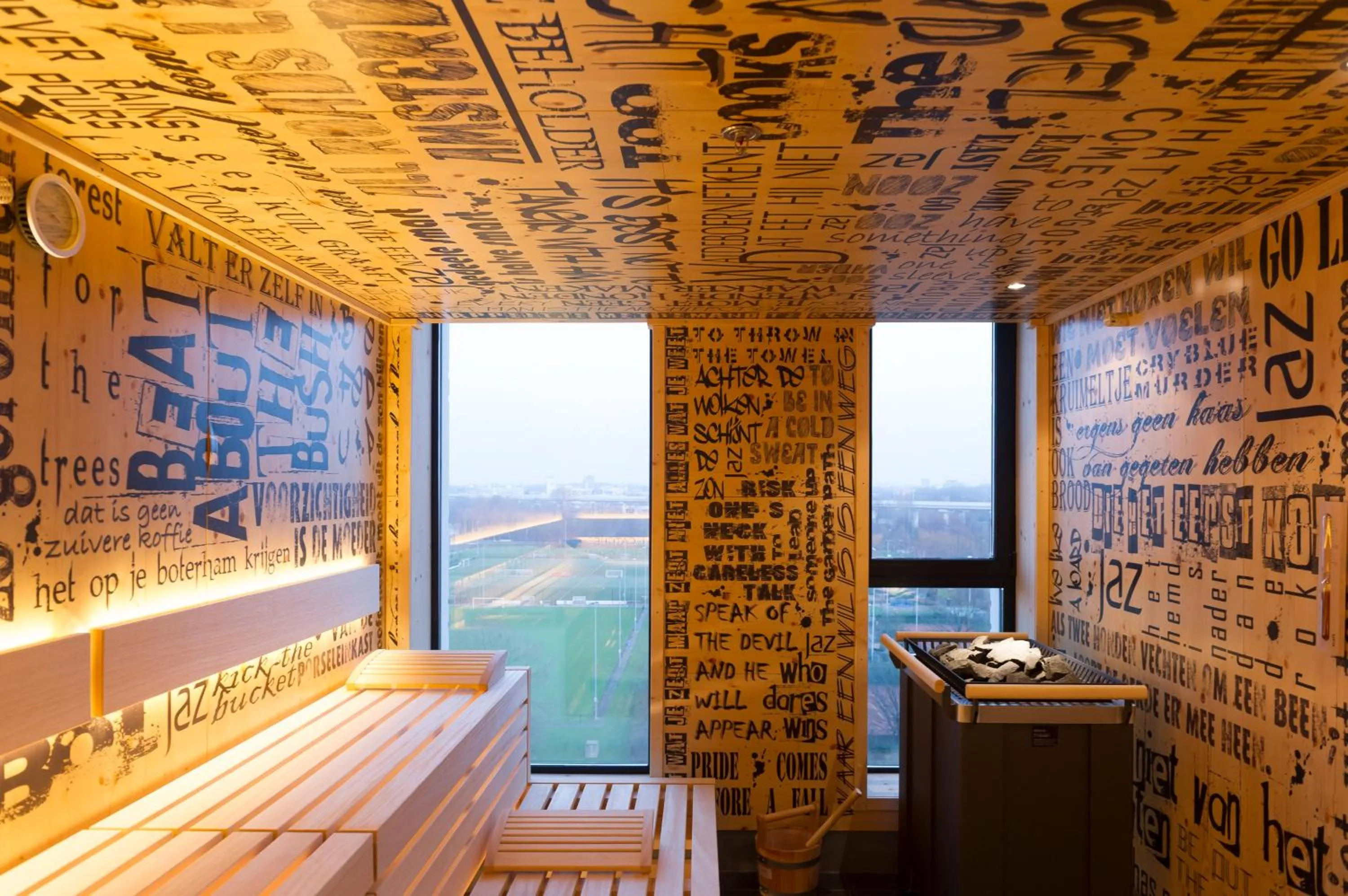 Sauna in Jaz in the City Amsterdam