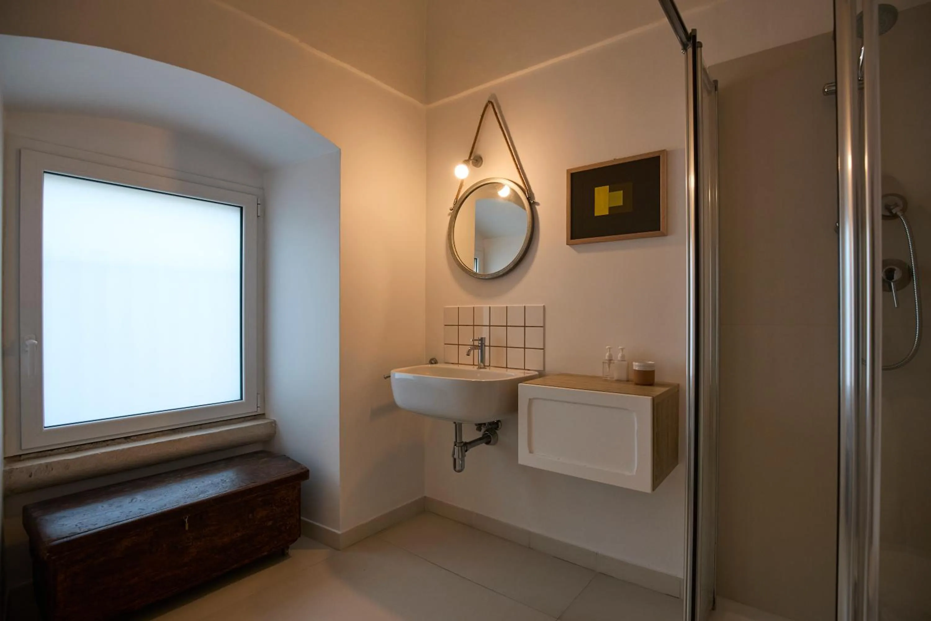 Shower in B&B Casa Ninè