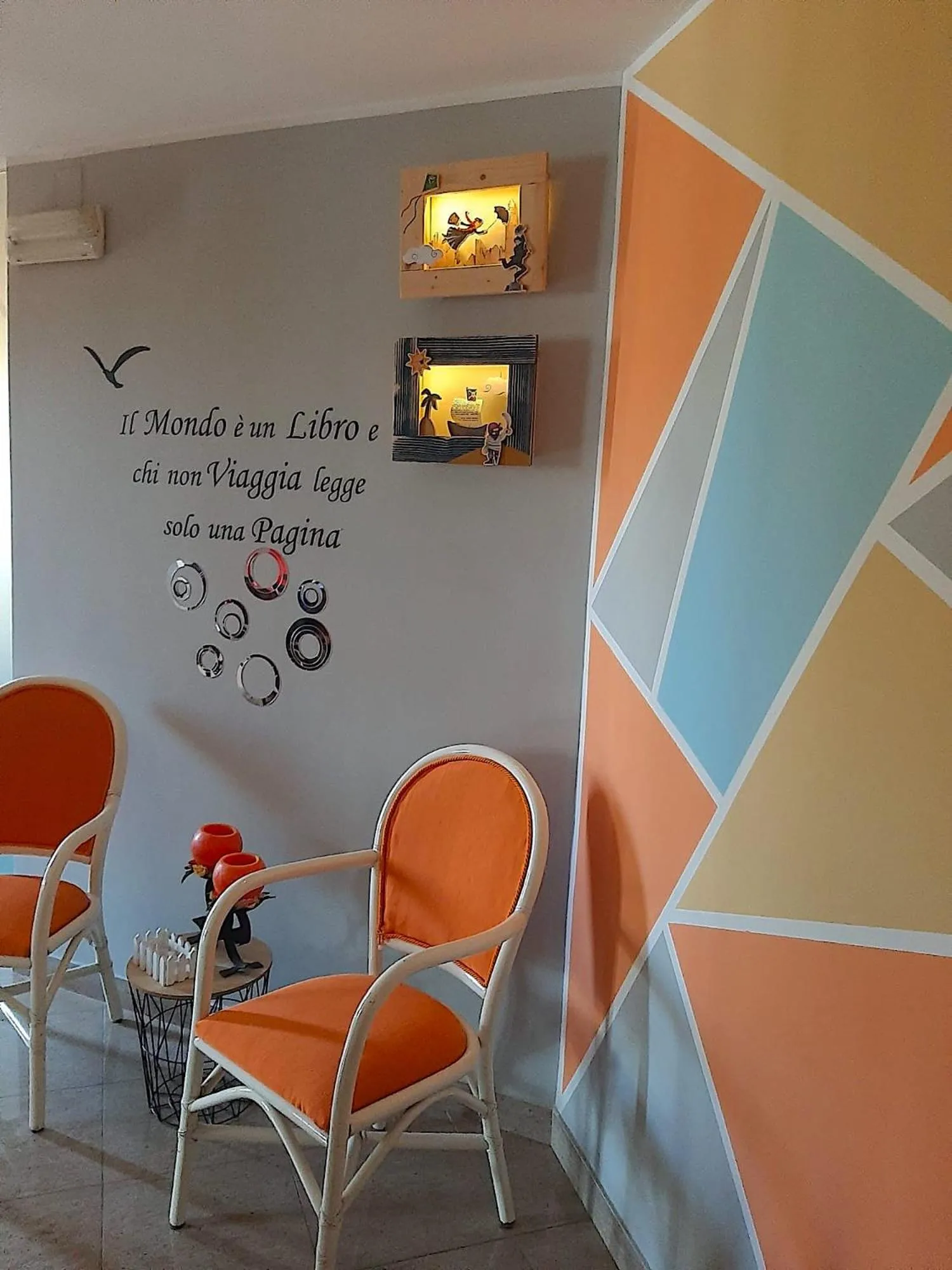 Decorative detail in B&B Le Camerette di Edda