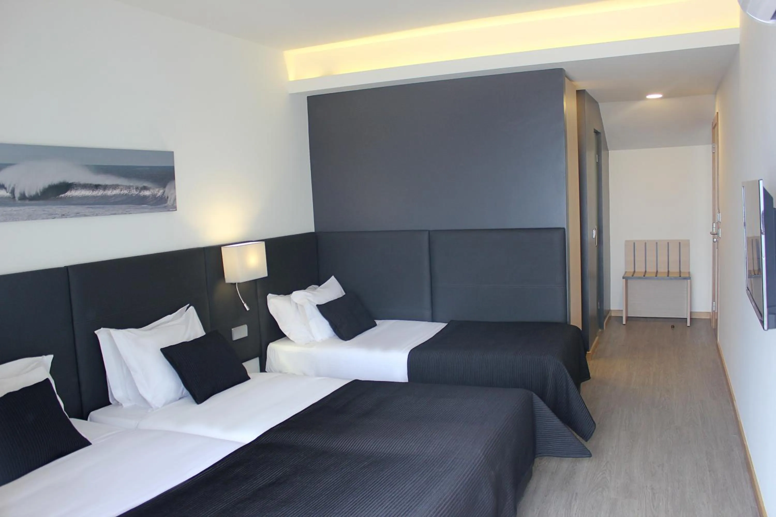 Bedroom, Bed in Hotel M