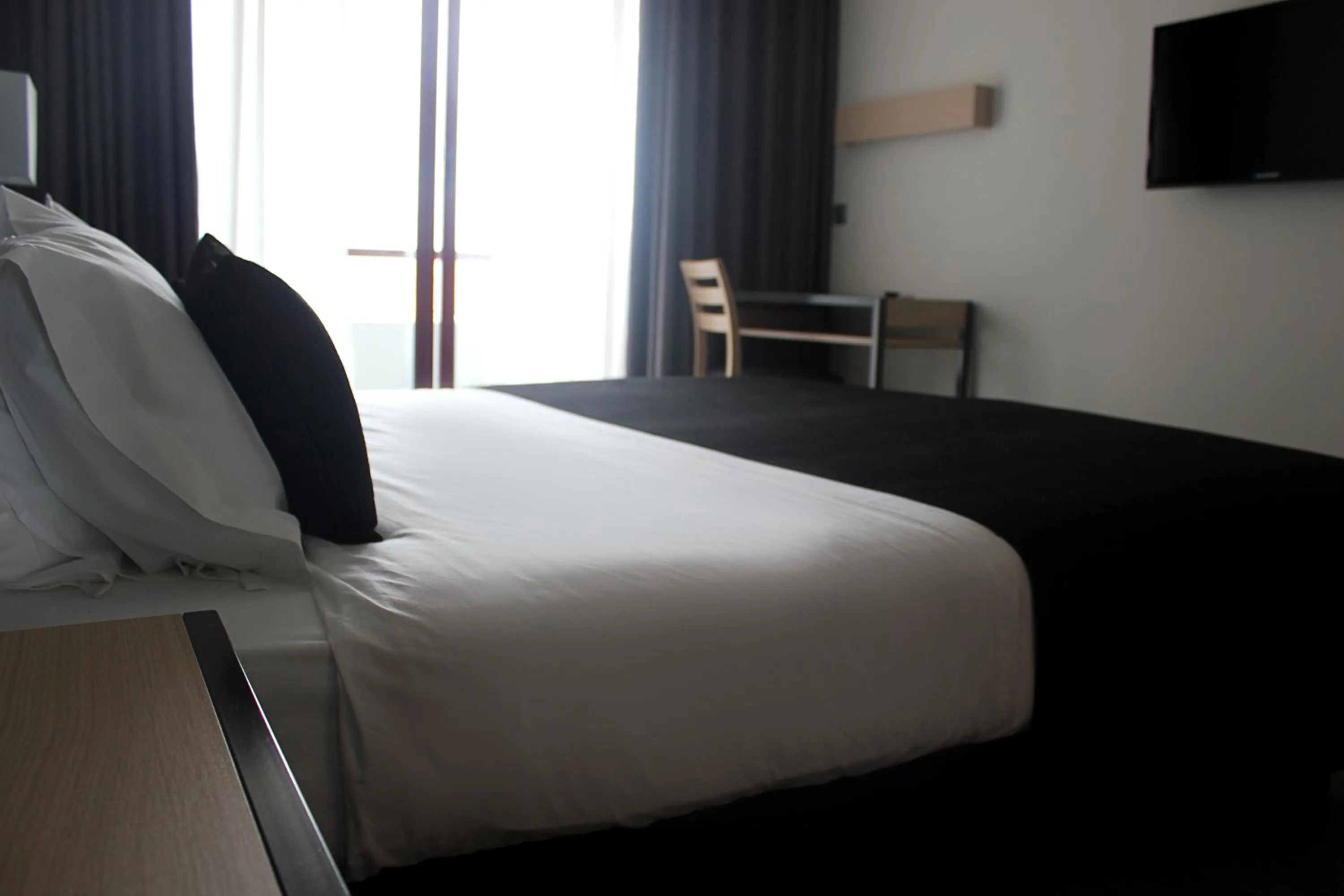 Bedroom, Bed in Hotel M