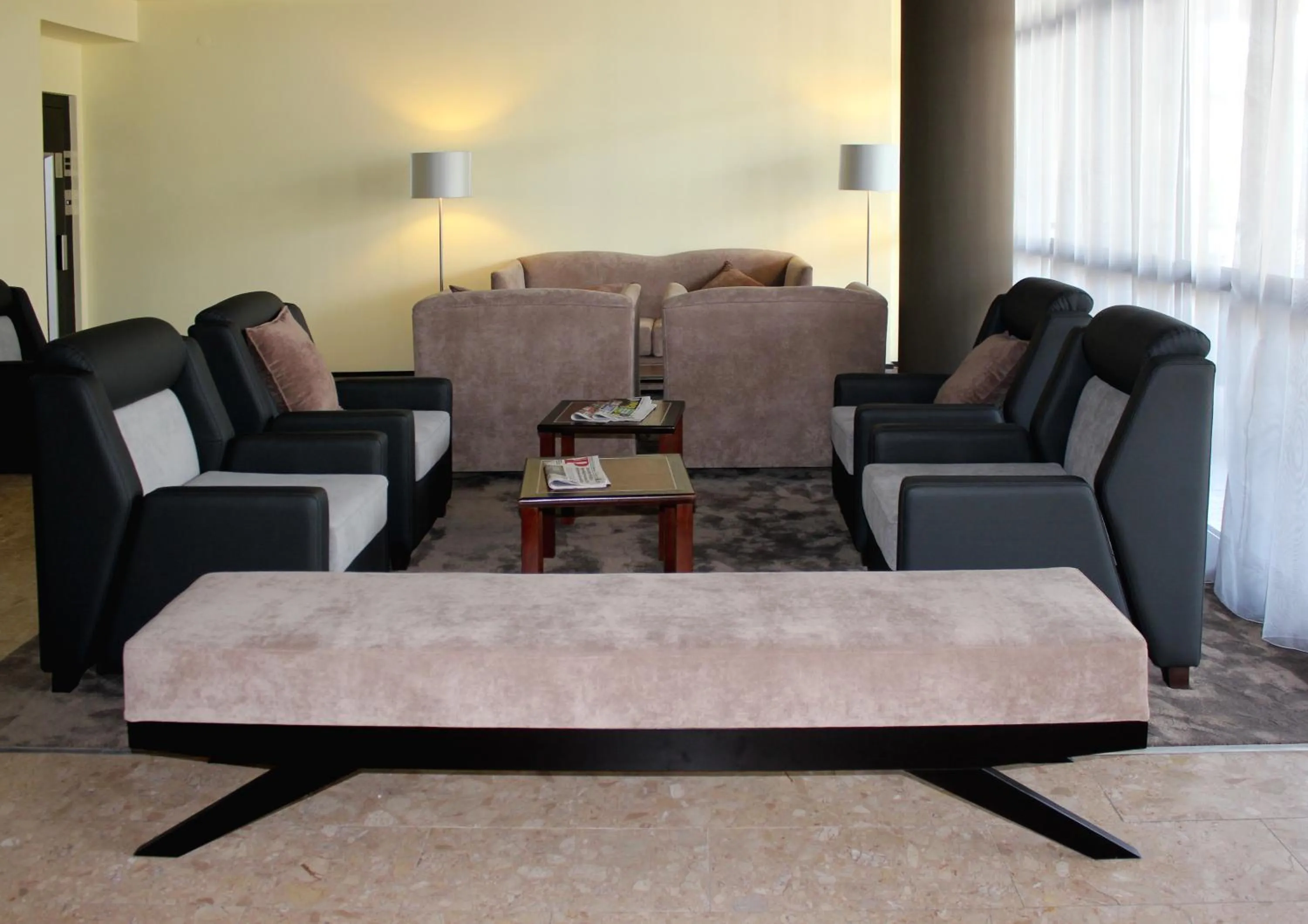 Communal lounge/ TV room in Hotel M