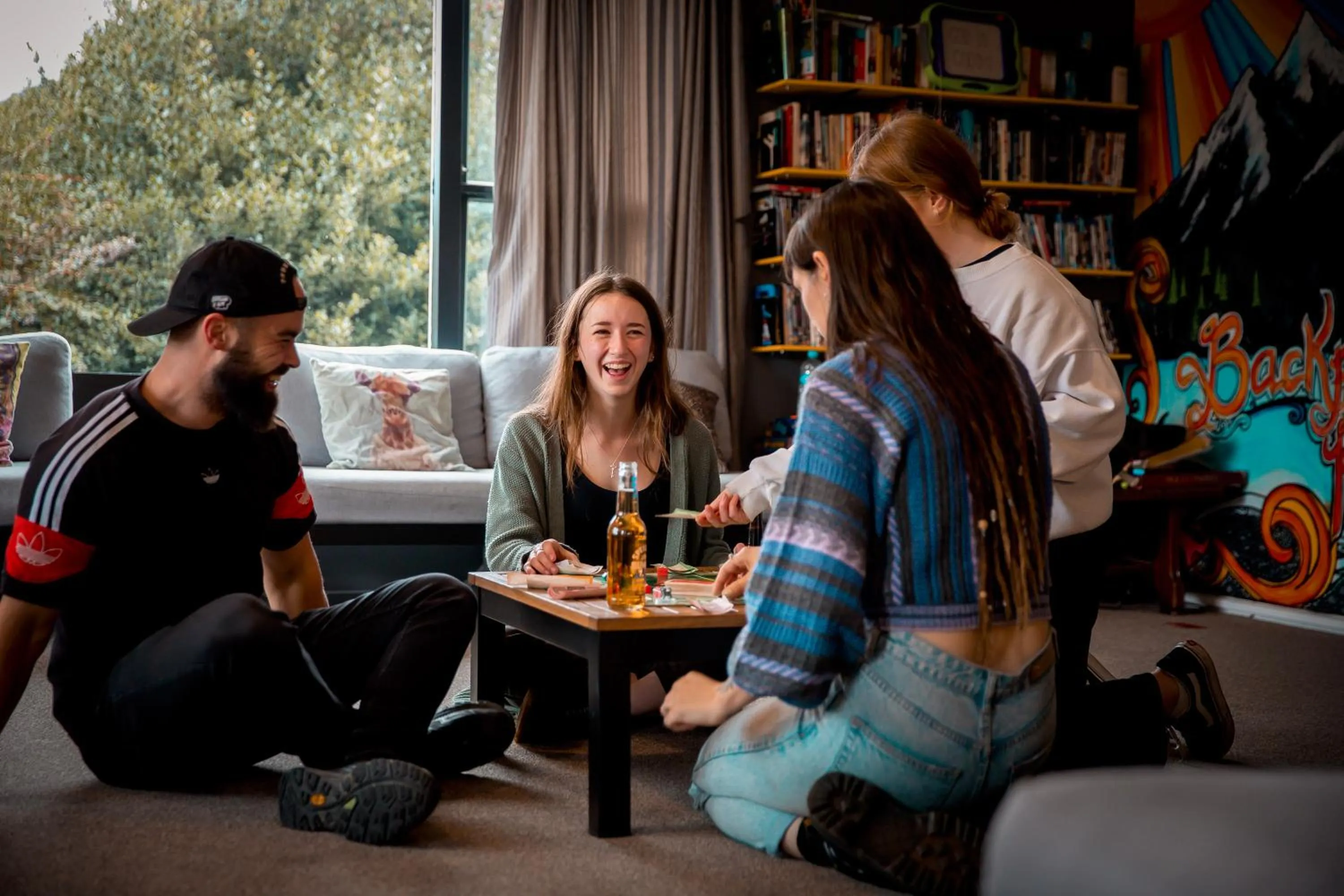 People in The Black Sheep Backpackers