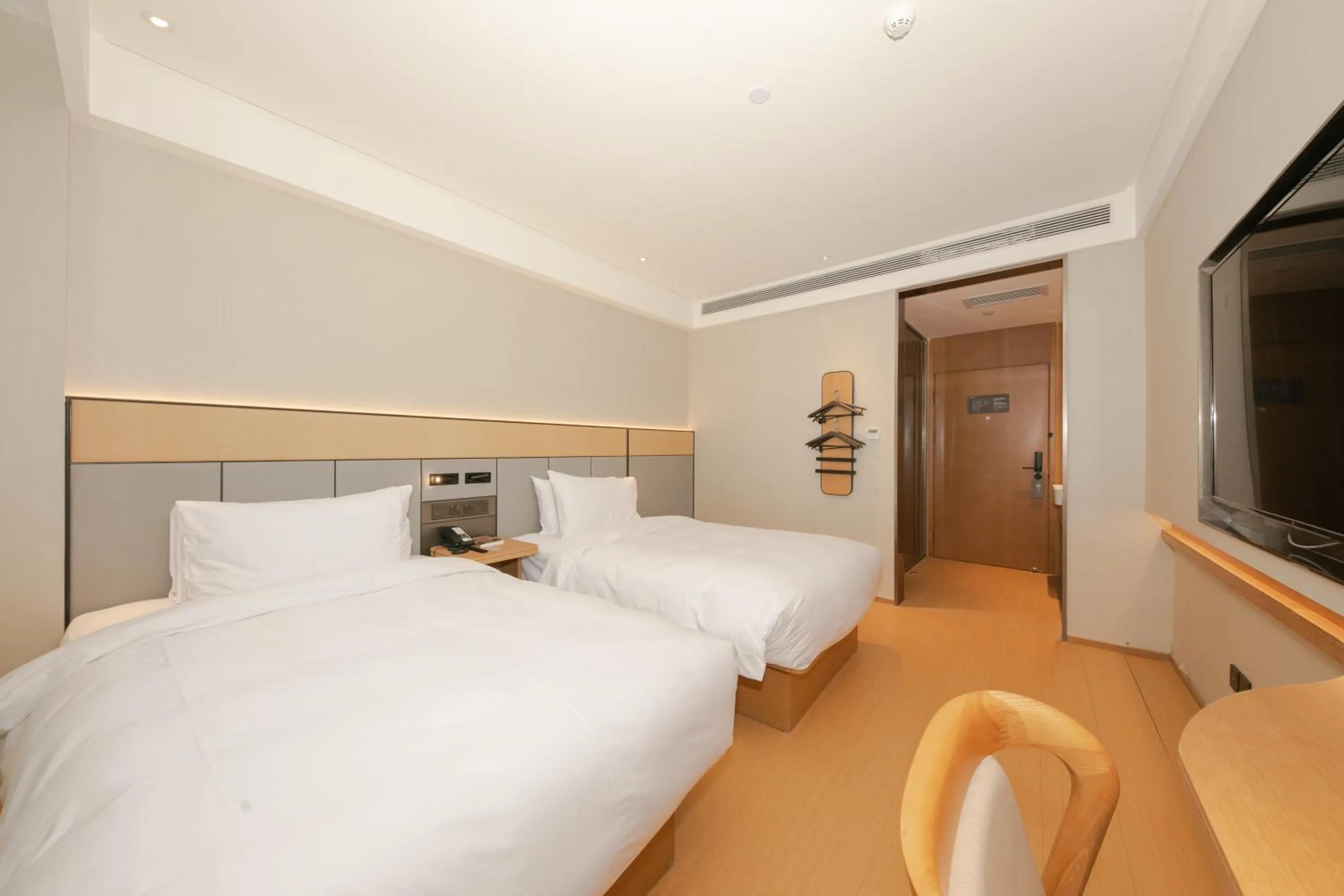 Bed in JI Hotel Beijing Capital Normal University