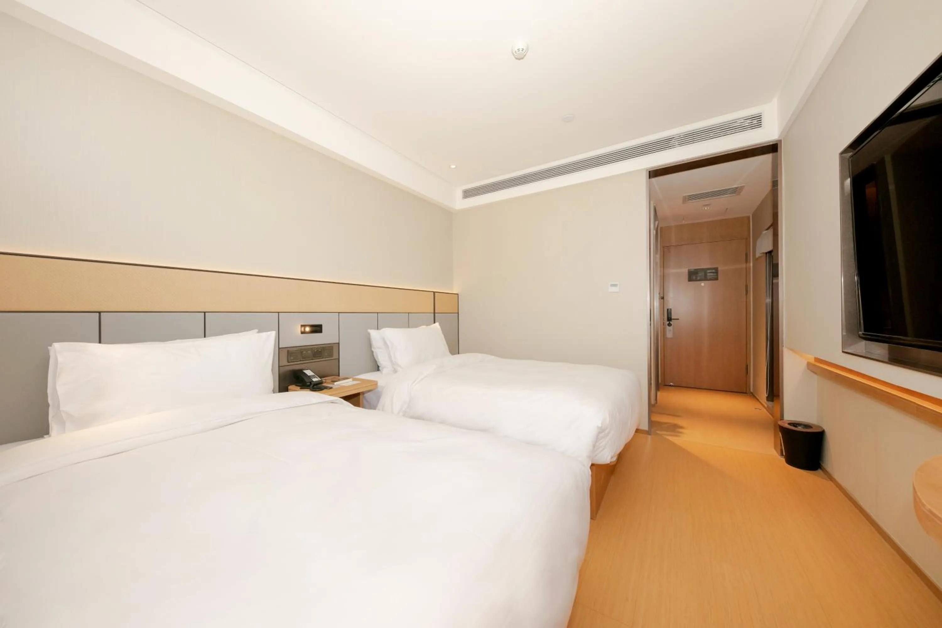 Bed in JI Hotel Beijing Capital Normal University