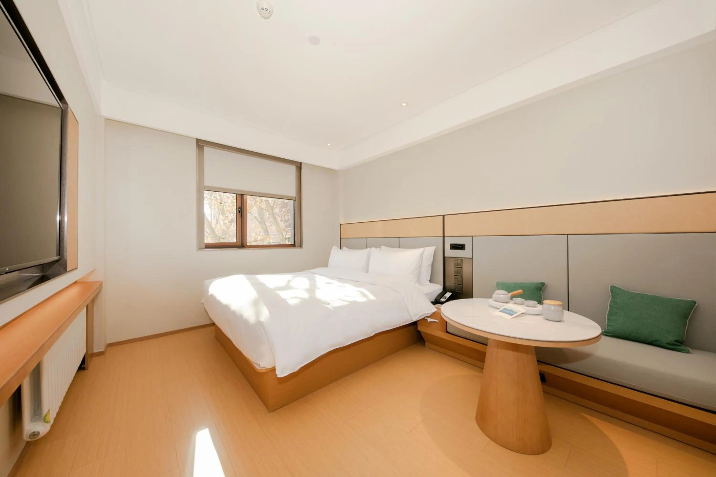 Bed in JI Hotel Beijing Capital Normal University