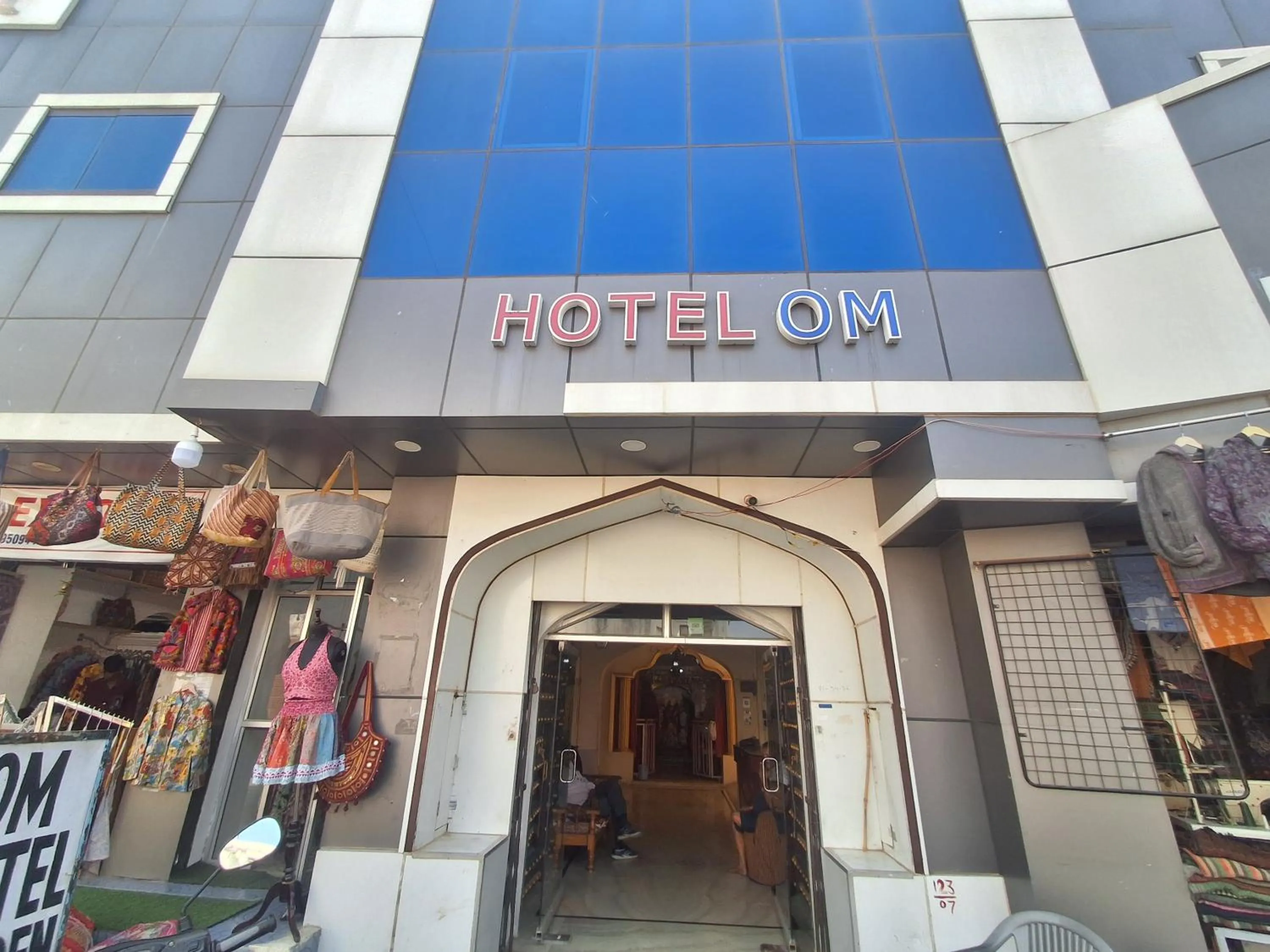 Property building in Hotel Om Pushkar