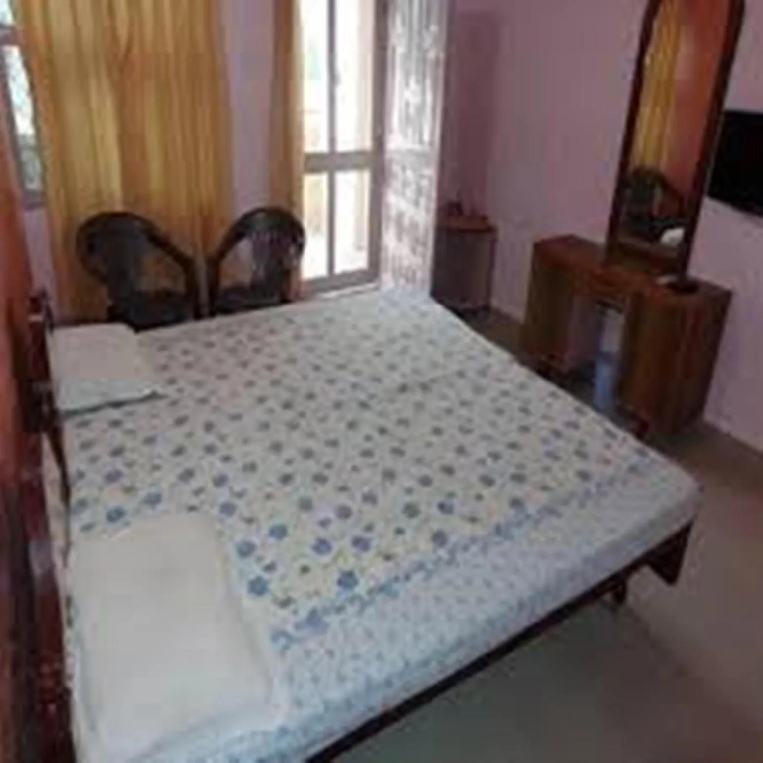 Day, Bed in Hotel Om Pushkar