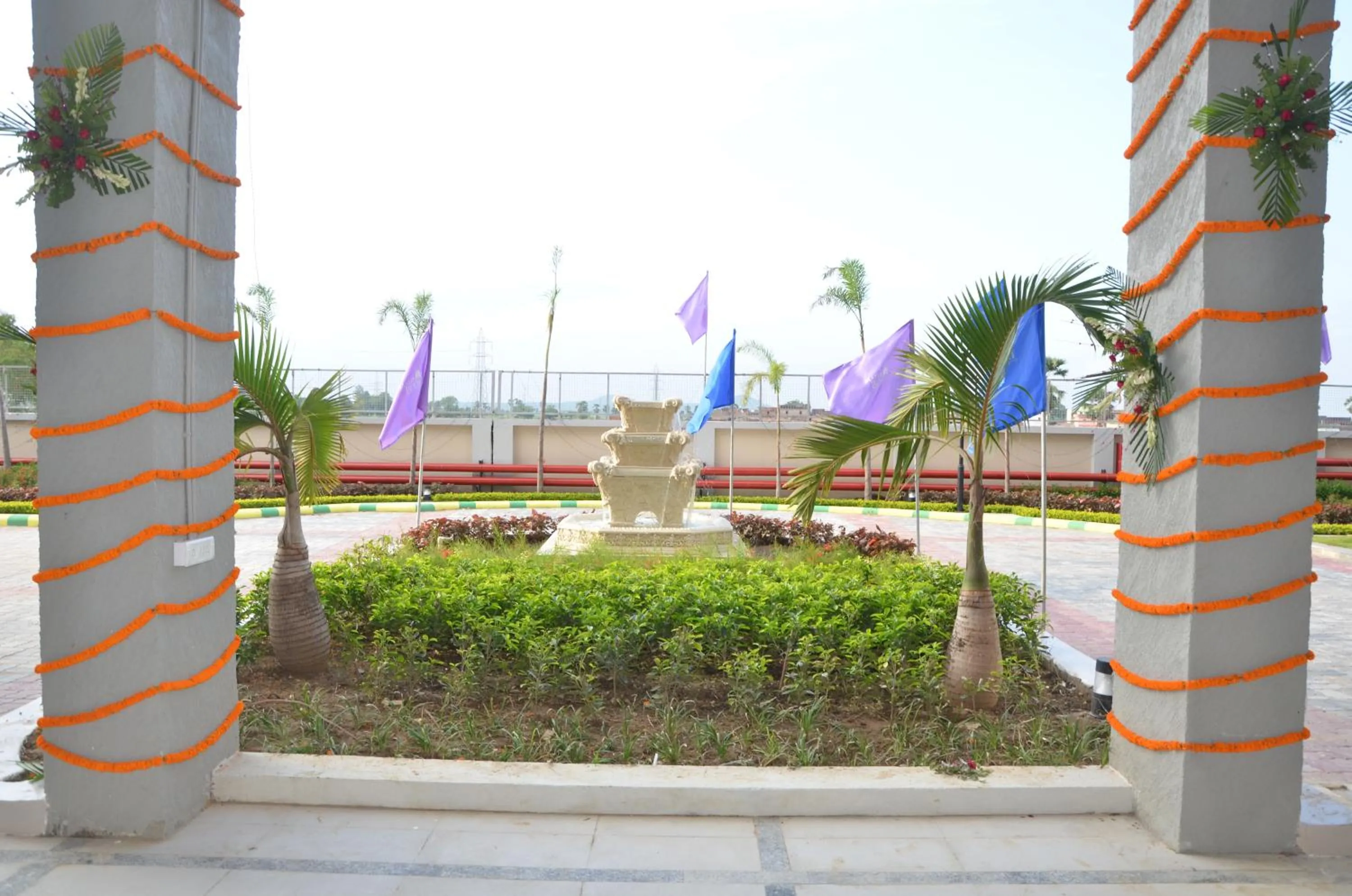 Facade/entrance in Maha Bodhi Hotel.Resort.Convention Centre