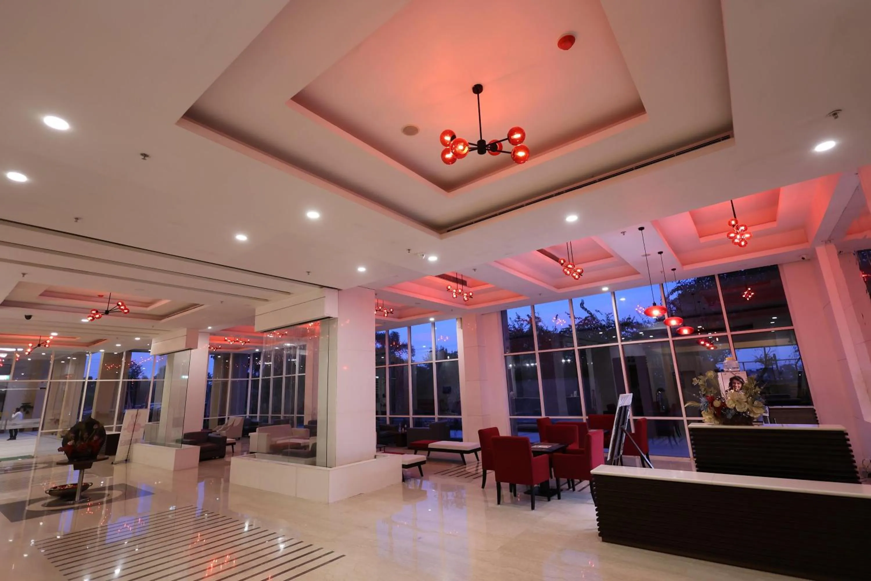Lobby or reception in Ramada by Wyndham Bodh Gaya Mahabodhi
