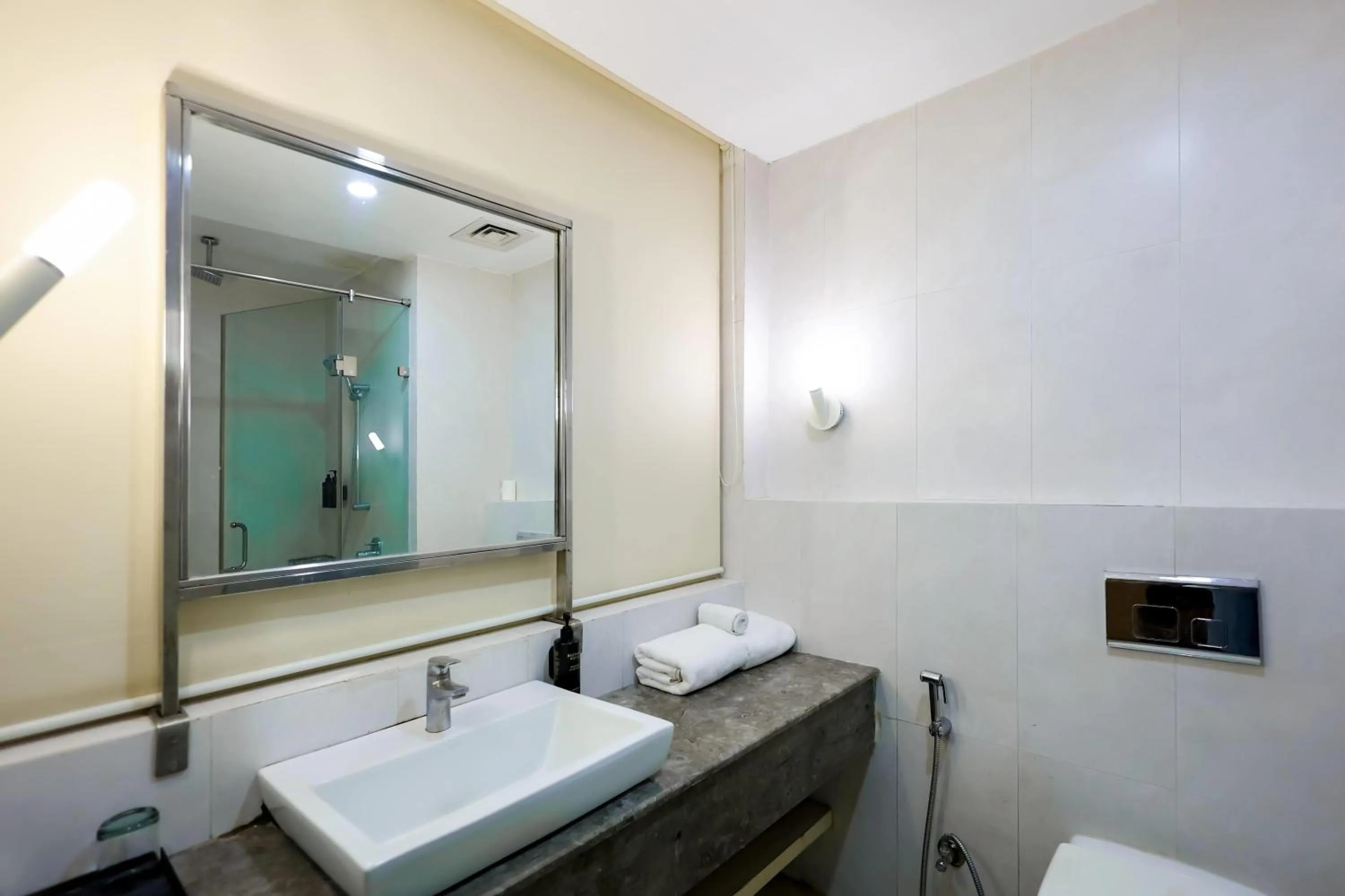 Bathroom in Ramada by Wyndham Bodh Gaya Mahabodhi