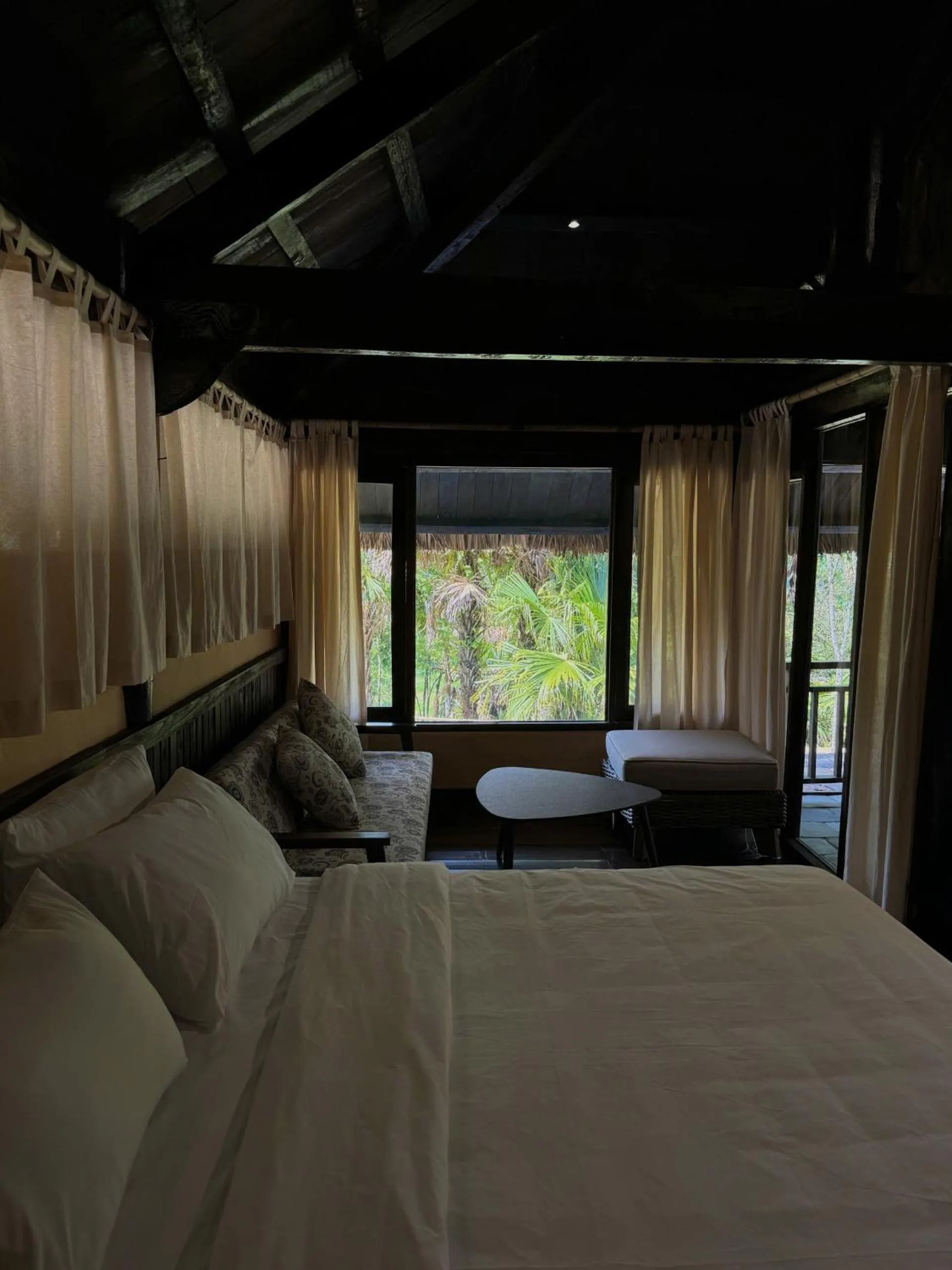 Bed in Cọ Retreat Da Bac