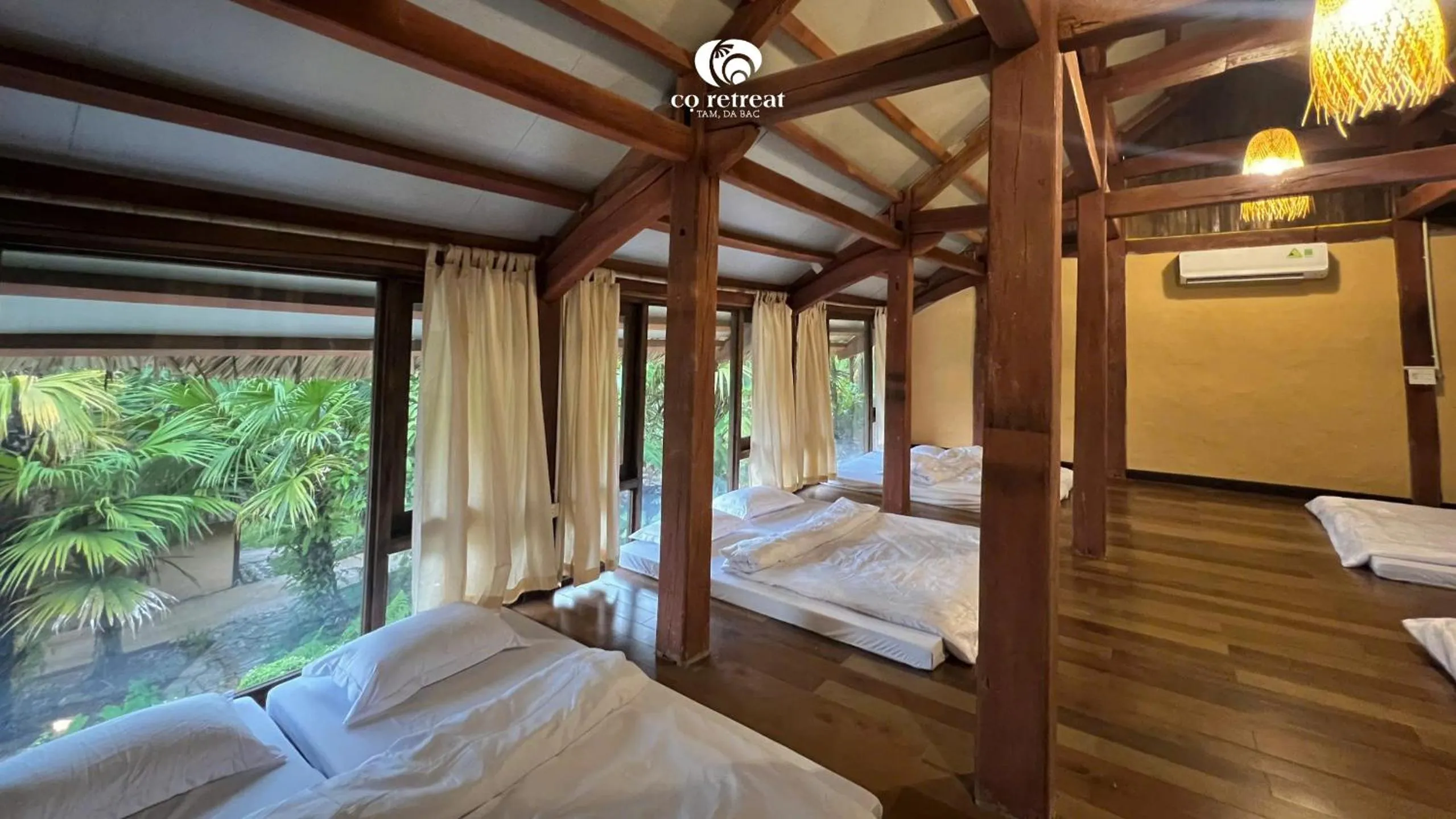 Bedroom, Bed in Cọ Retreat Da Bac