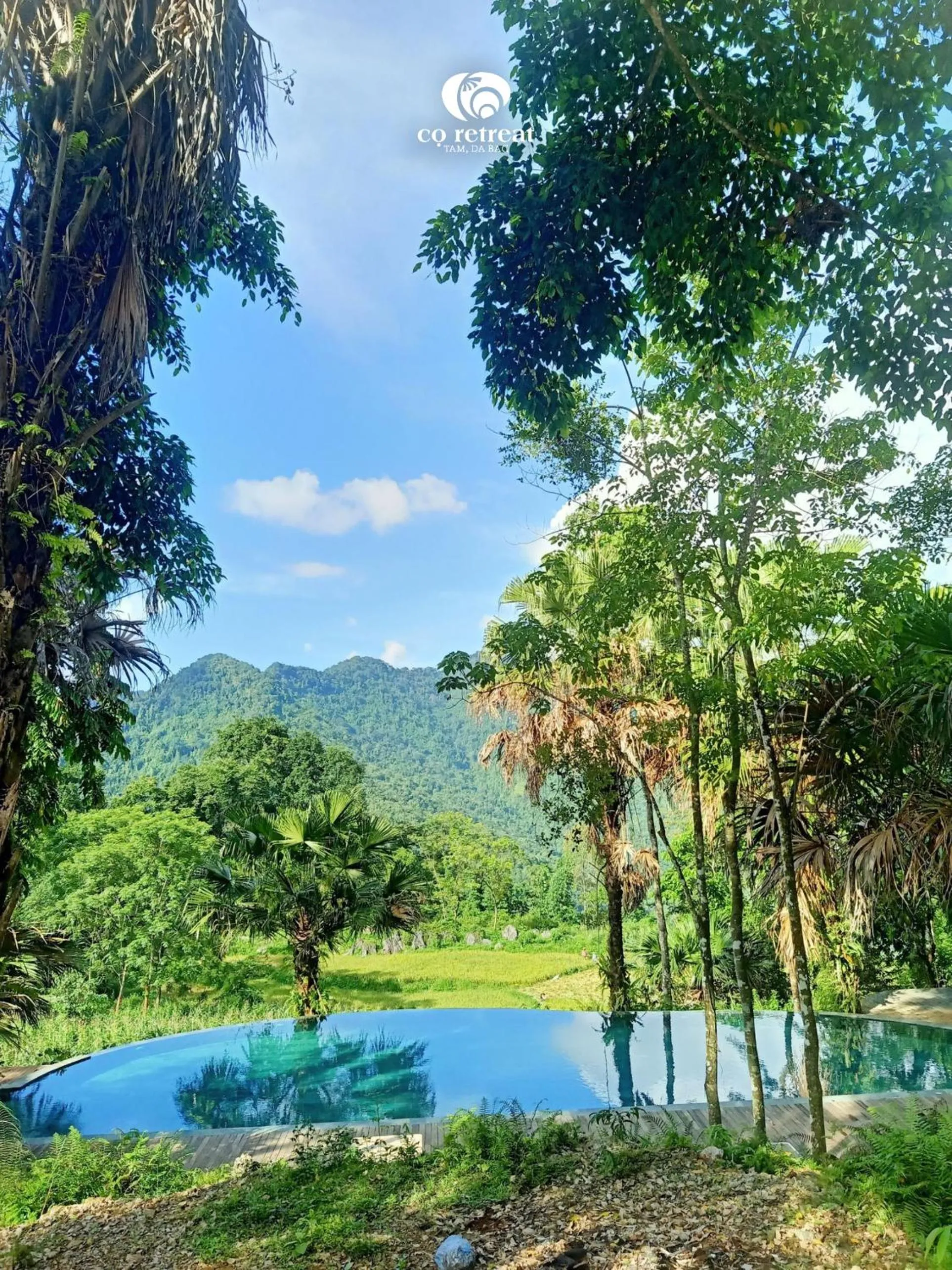 Natural landscape in Cọ Retreat Da Bac