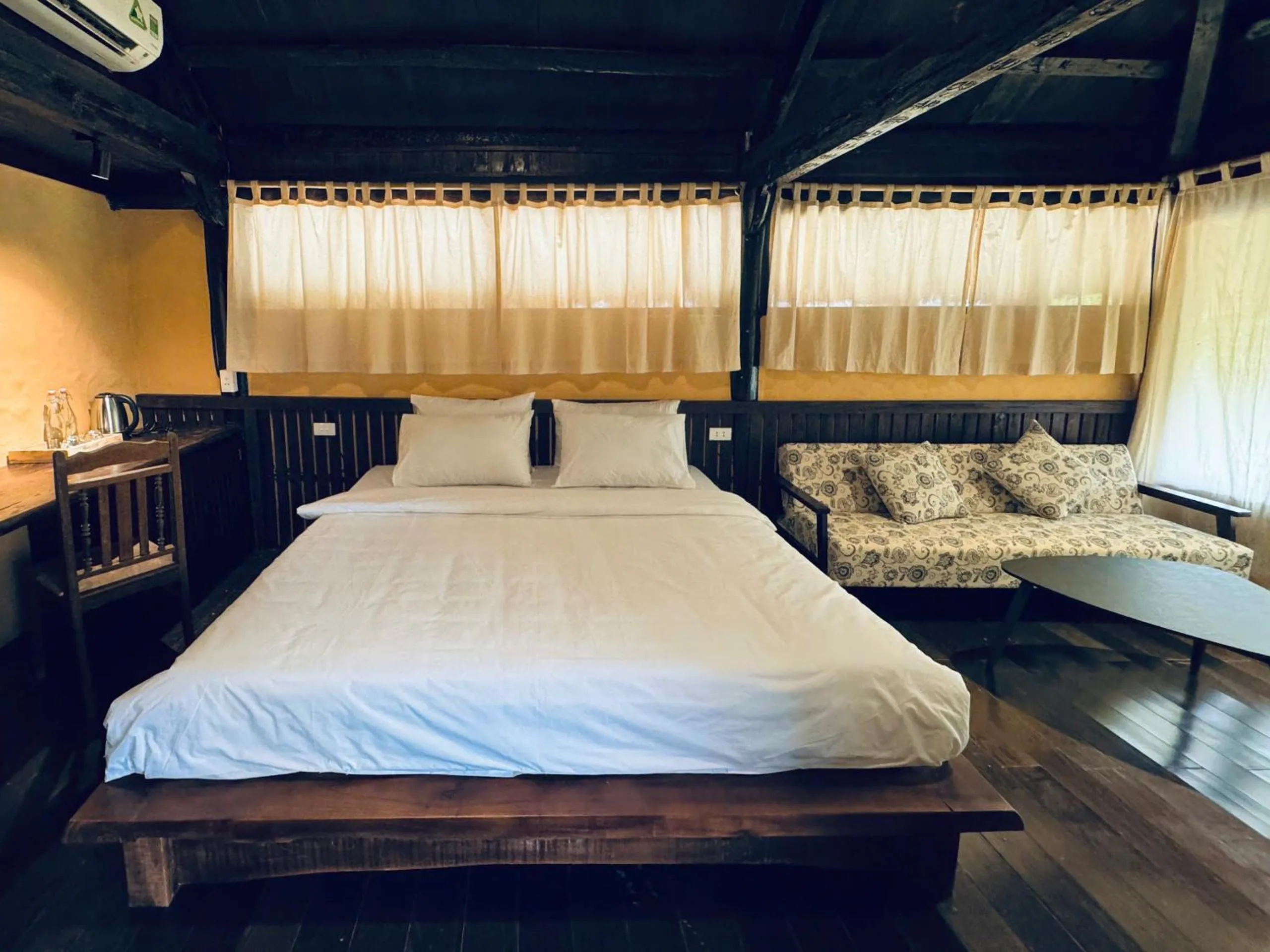 Bed in Cọ Retreat Da Bac