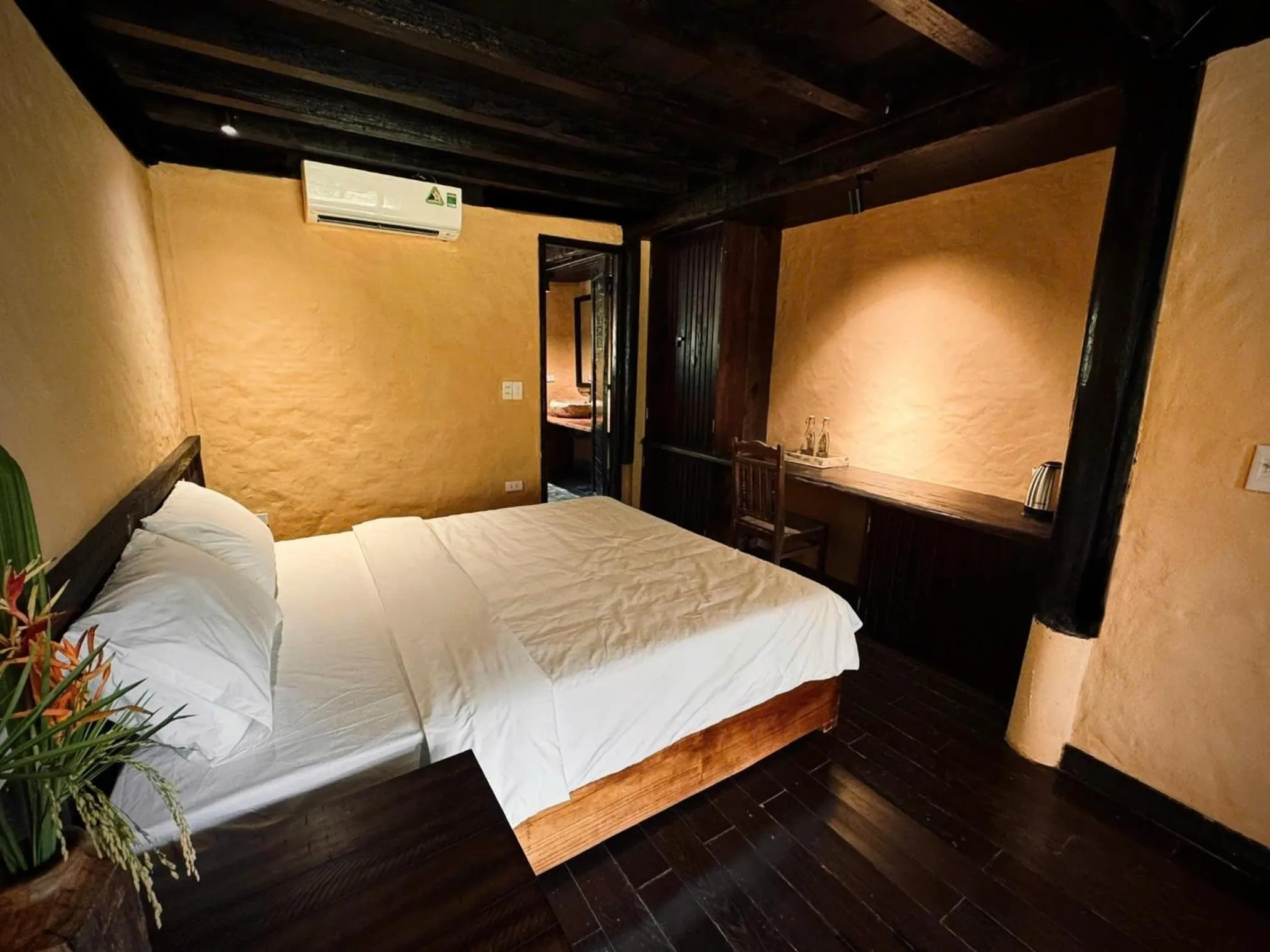 Bed in Cọ Retreat Da Bac