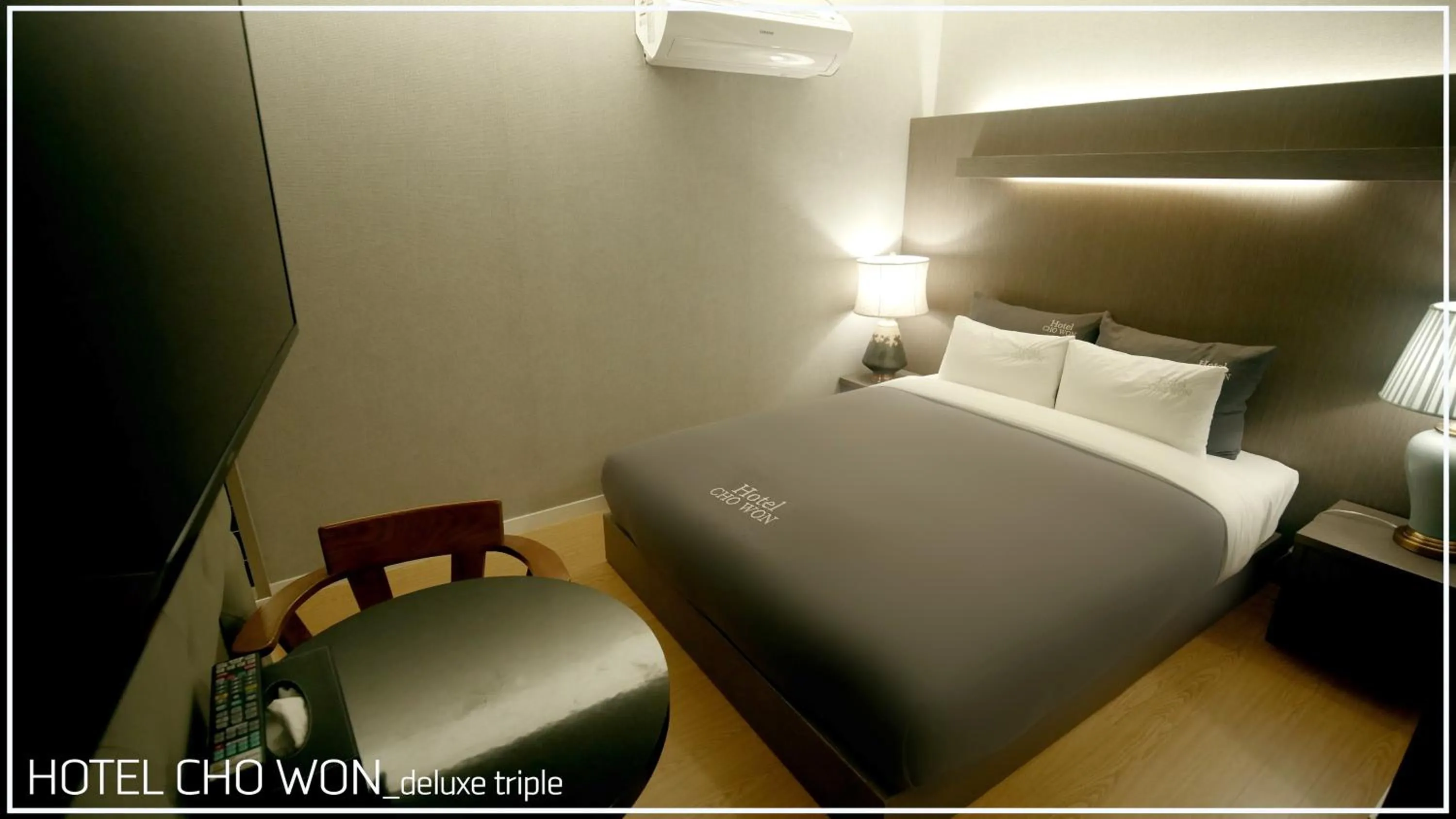 Bed in Hotel Chowon