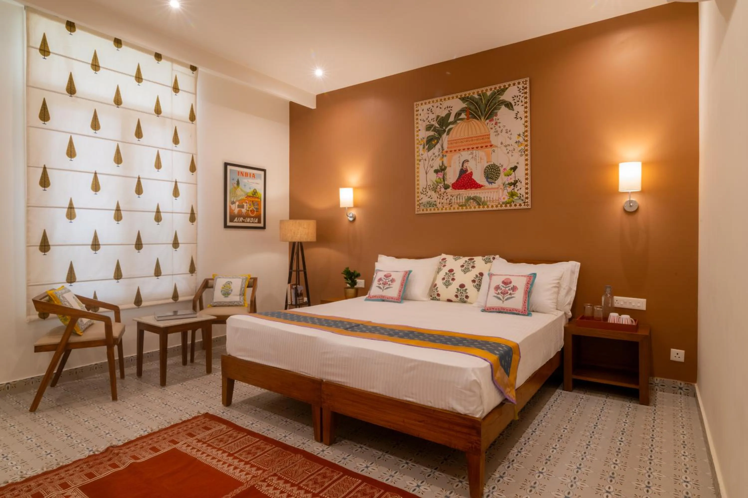 Double or Twin Room with Balcony in Inara House