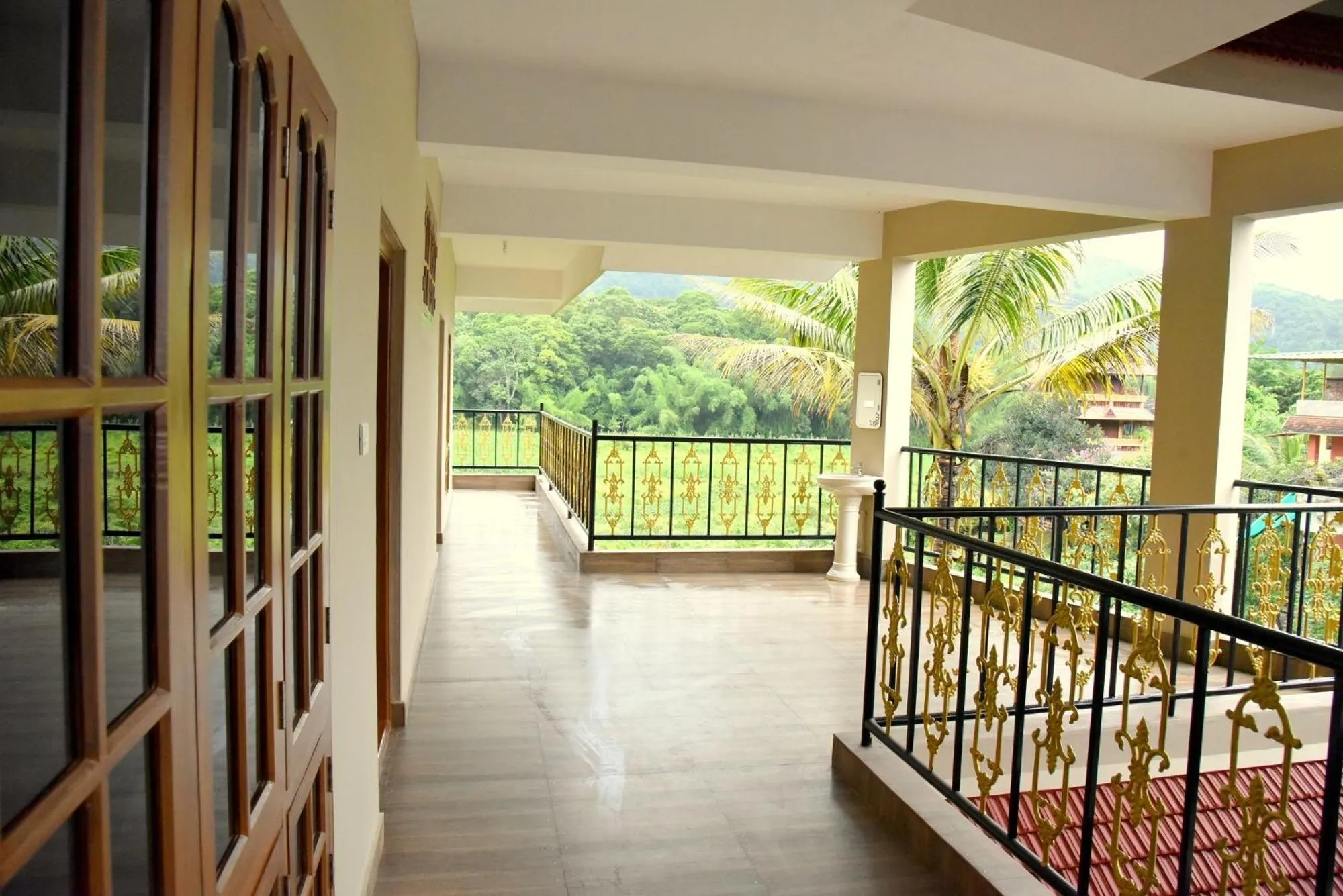 Balcony/Terrace in Jungle Palace Homestay