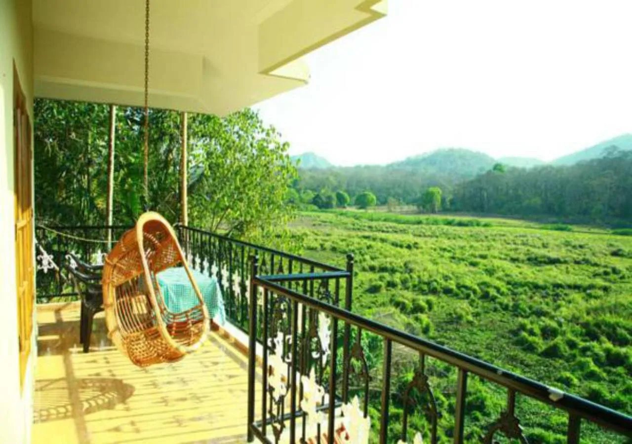Balcony/Terrace in Jungle Palace Homestay