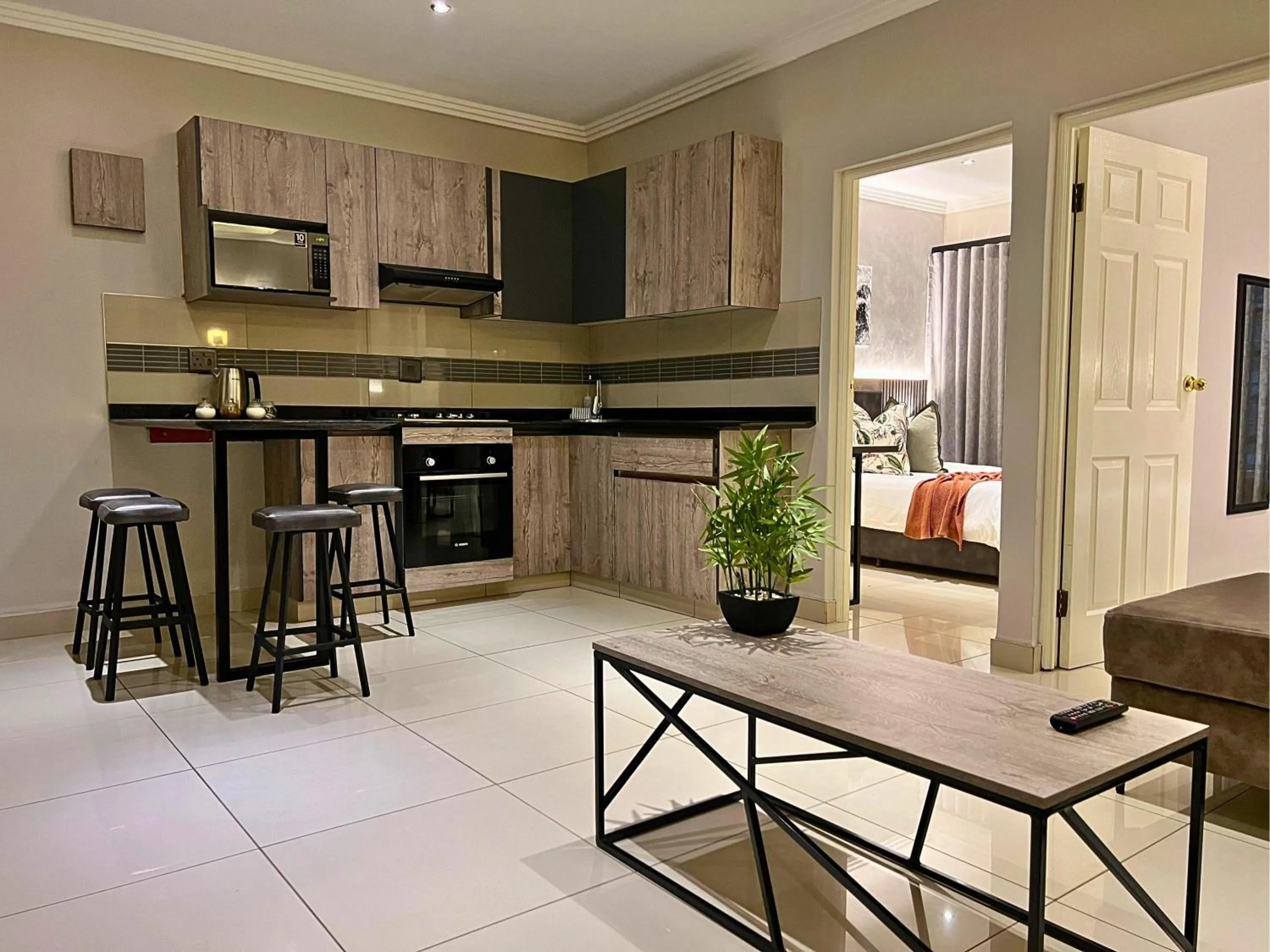 Kitchen or kitchenette in The Cycad Lodge & Chalets