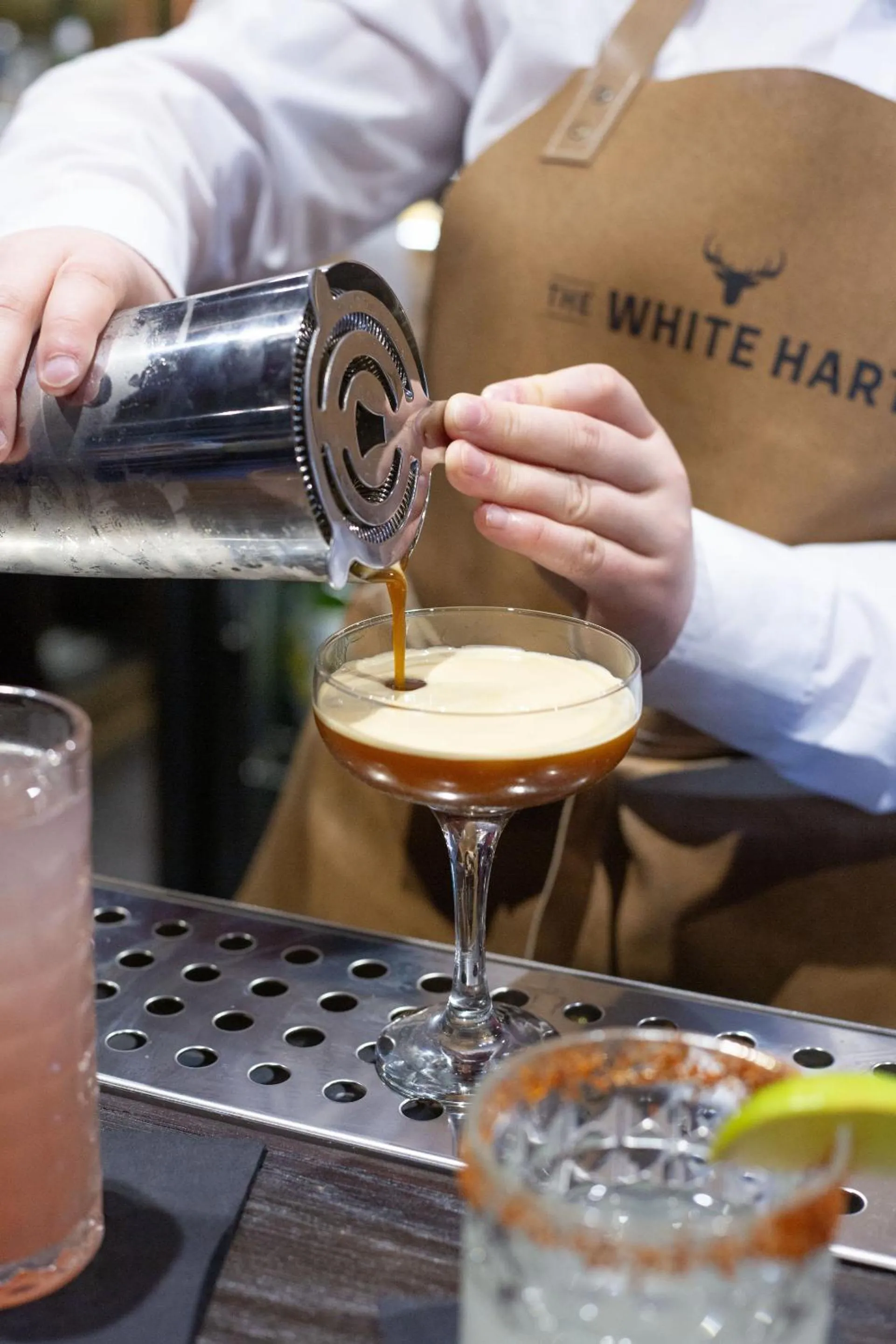 Food and drinks in The White Hart, Wroughton