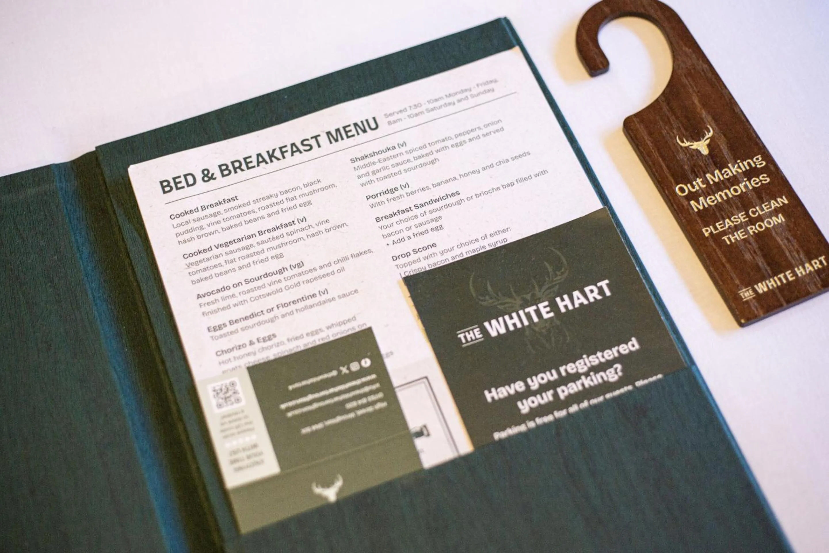 Food and drinks in The White Hart, Wroughton