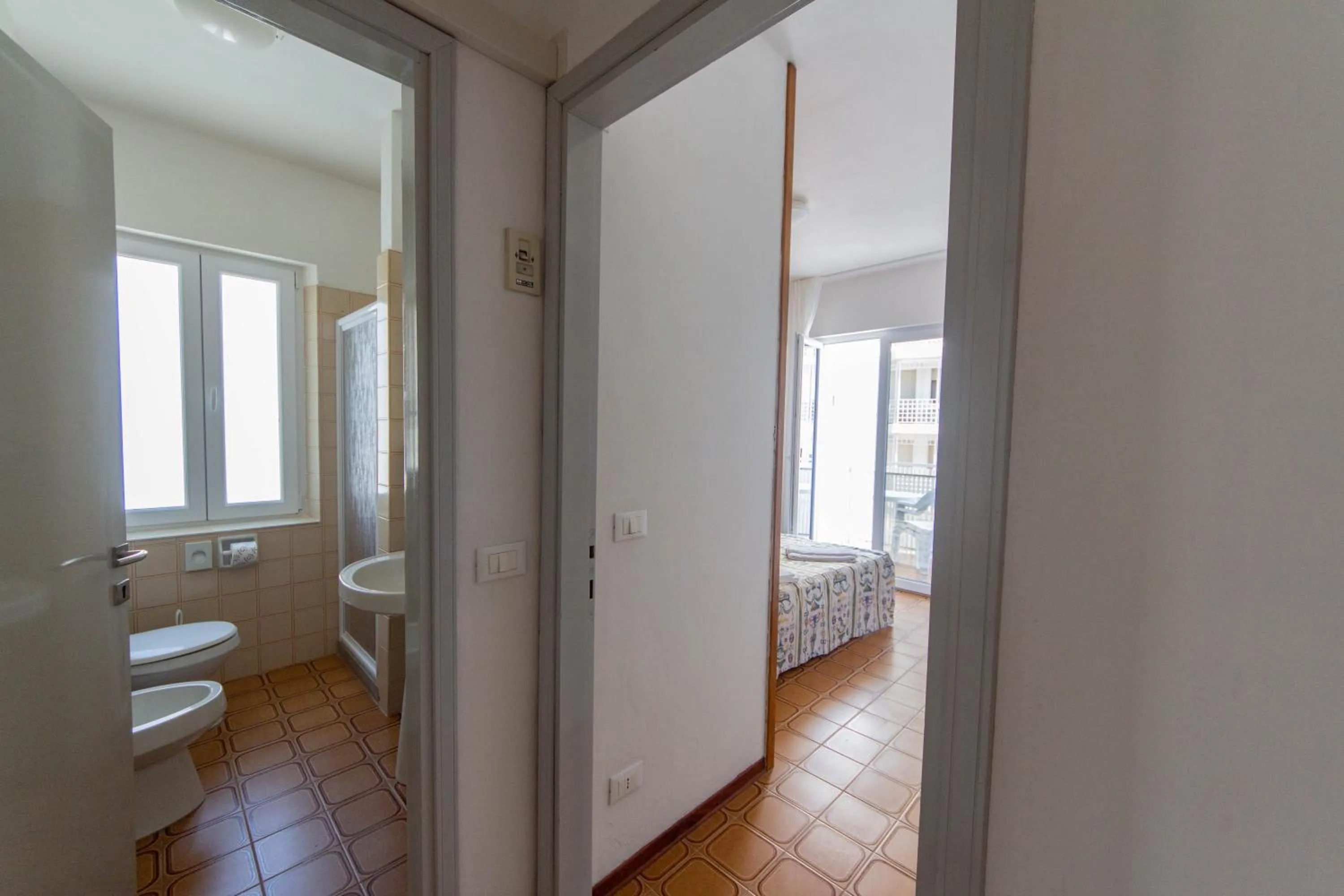 Bathroom in Hotel Calipso