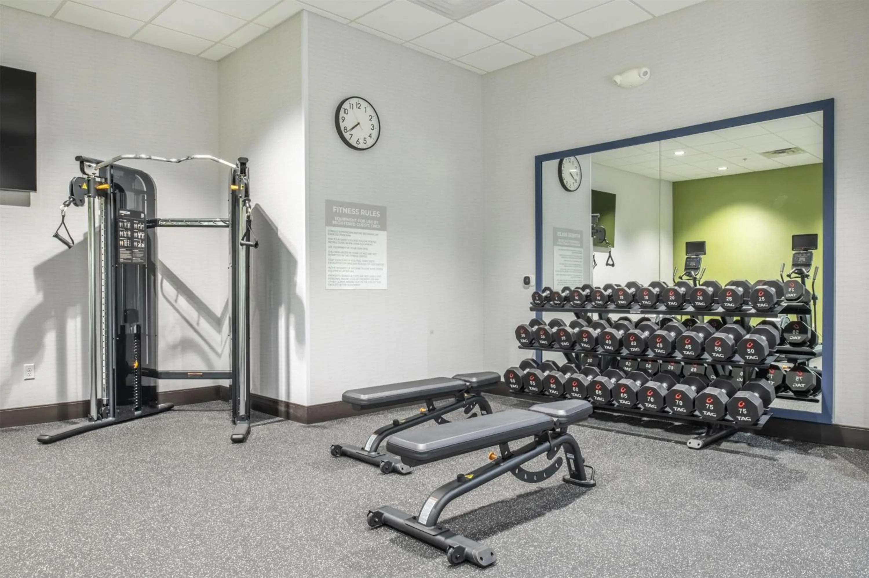 Fitness centre/facilities in Spark By Hilton Madison Central