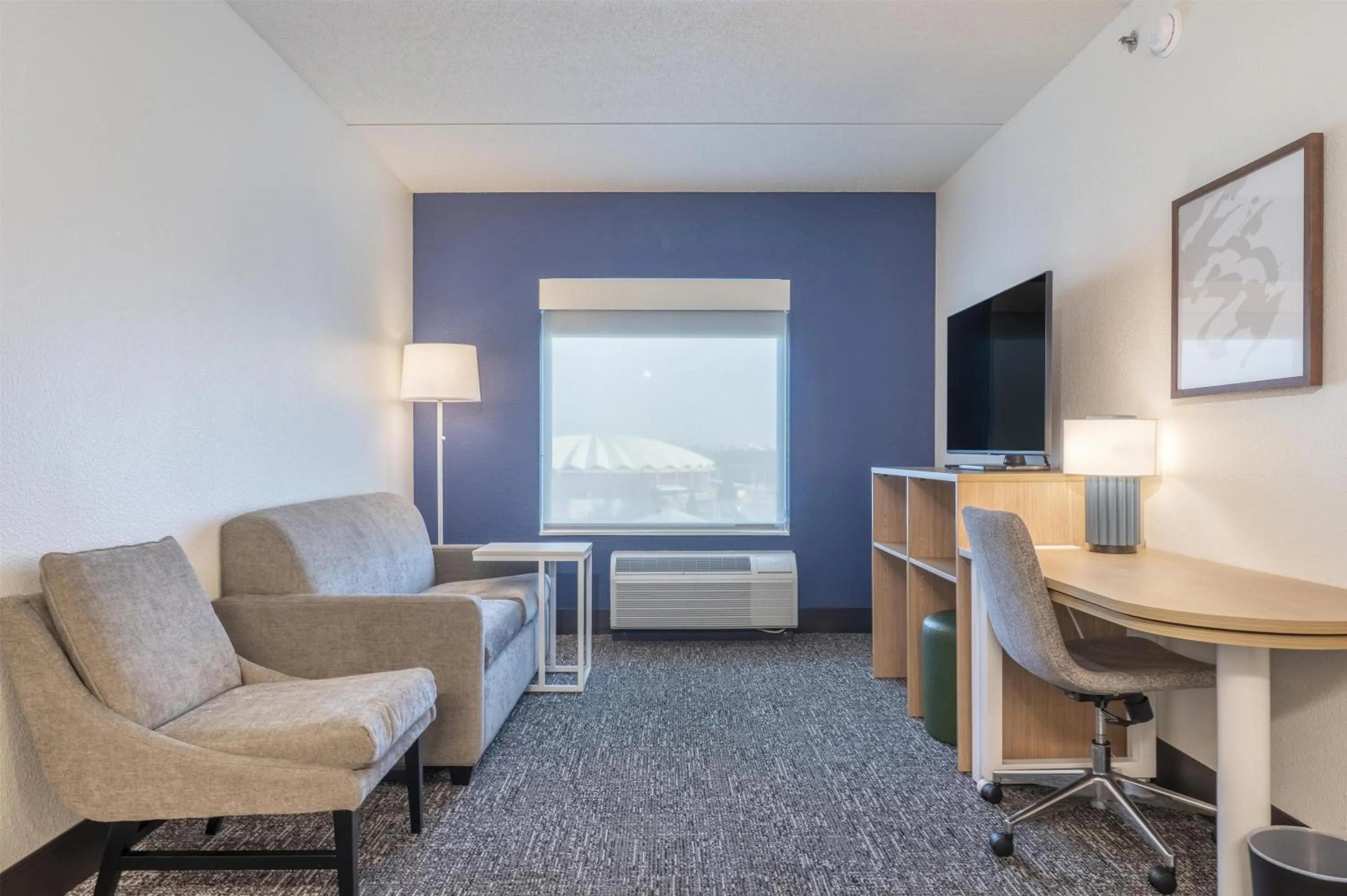 Living room in Spark By Hilton Madison Central