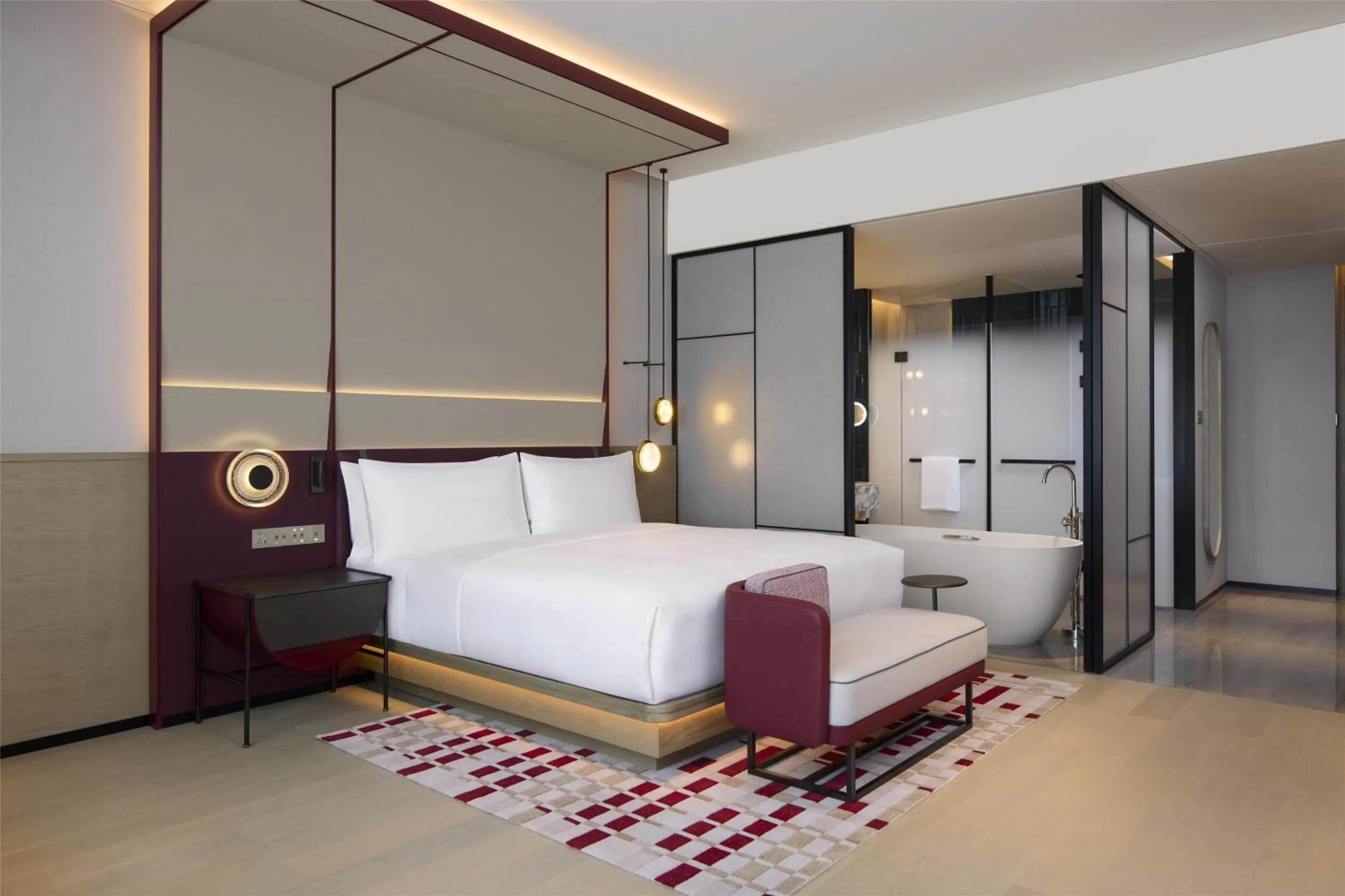 Bed in Canopy By Hilton Shanghai Belfry Plaza