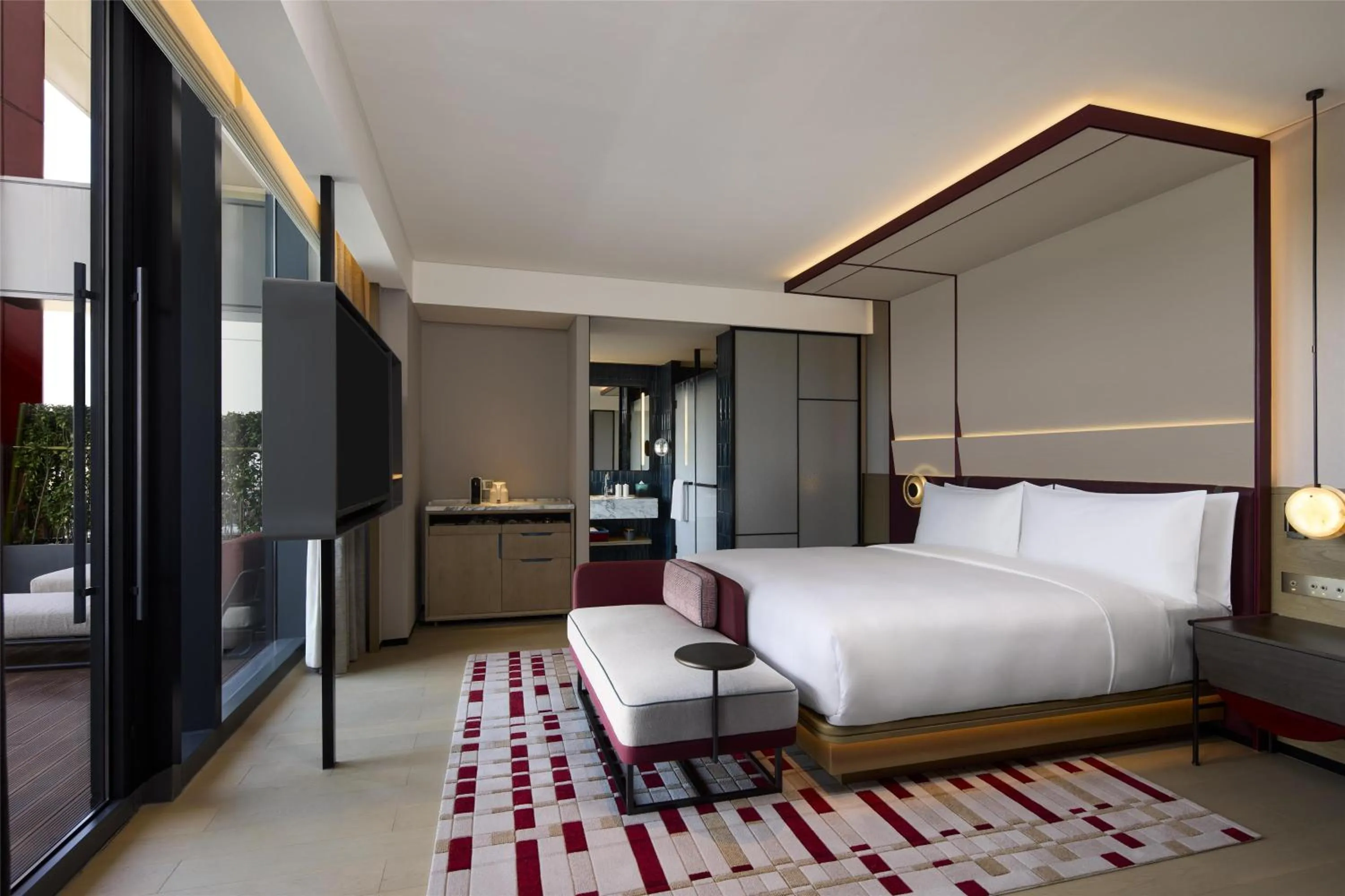 Bed in Canopy By Hilton Shanghai Belfry Plaza