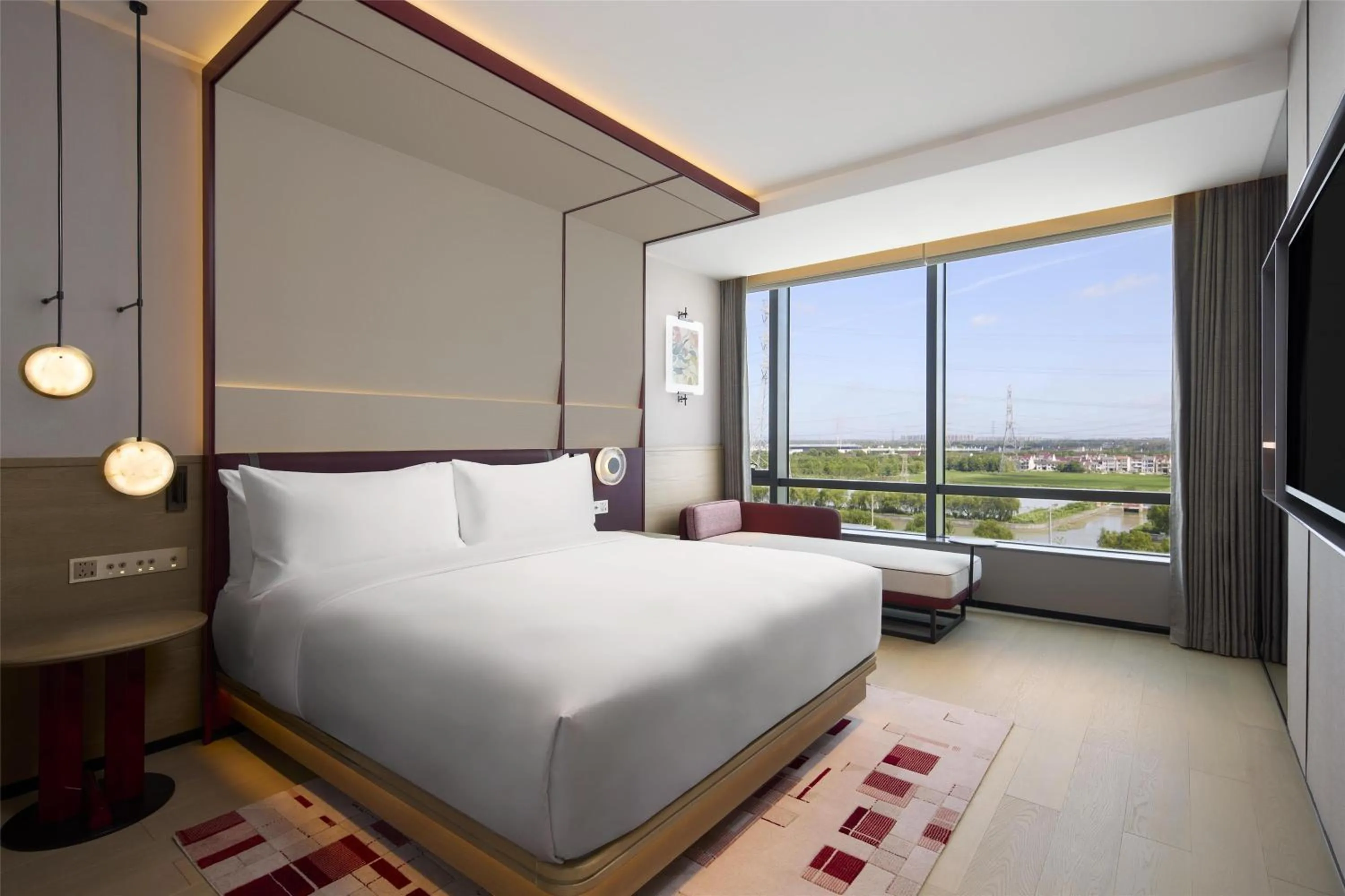 Bed in Canopy By Hilton Shanghai Belfry Plaza