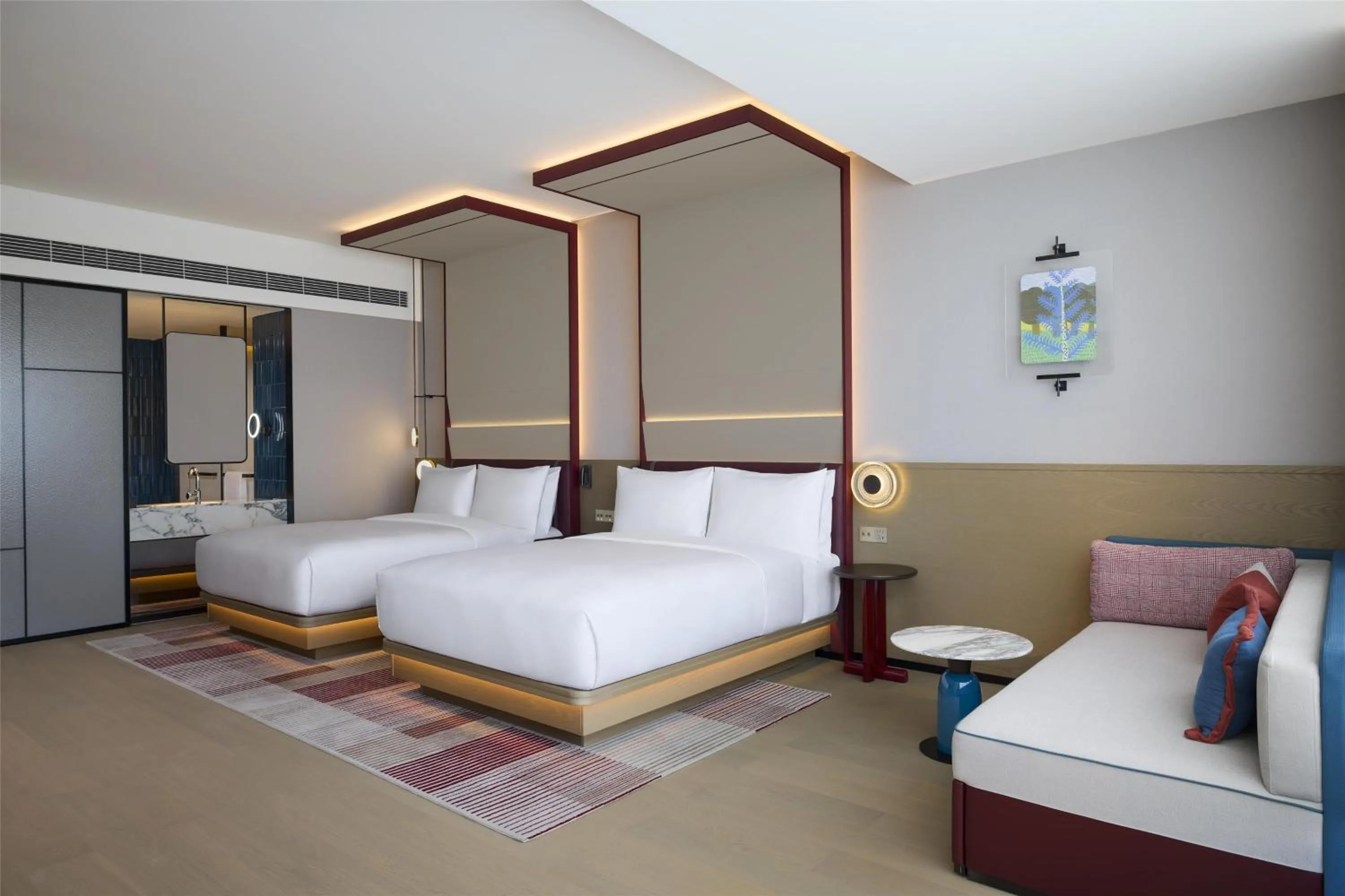 Bed in Canopy By Hilton Shanghai Belfry Plaza