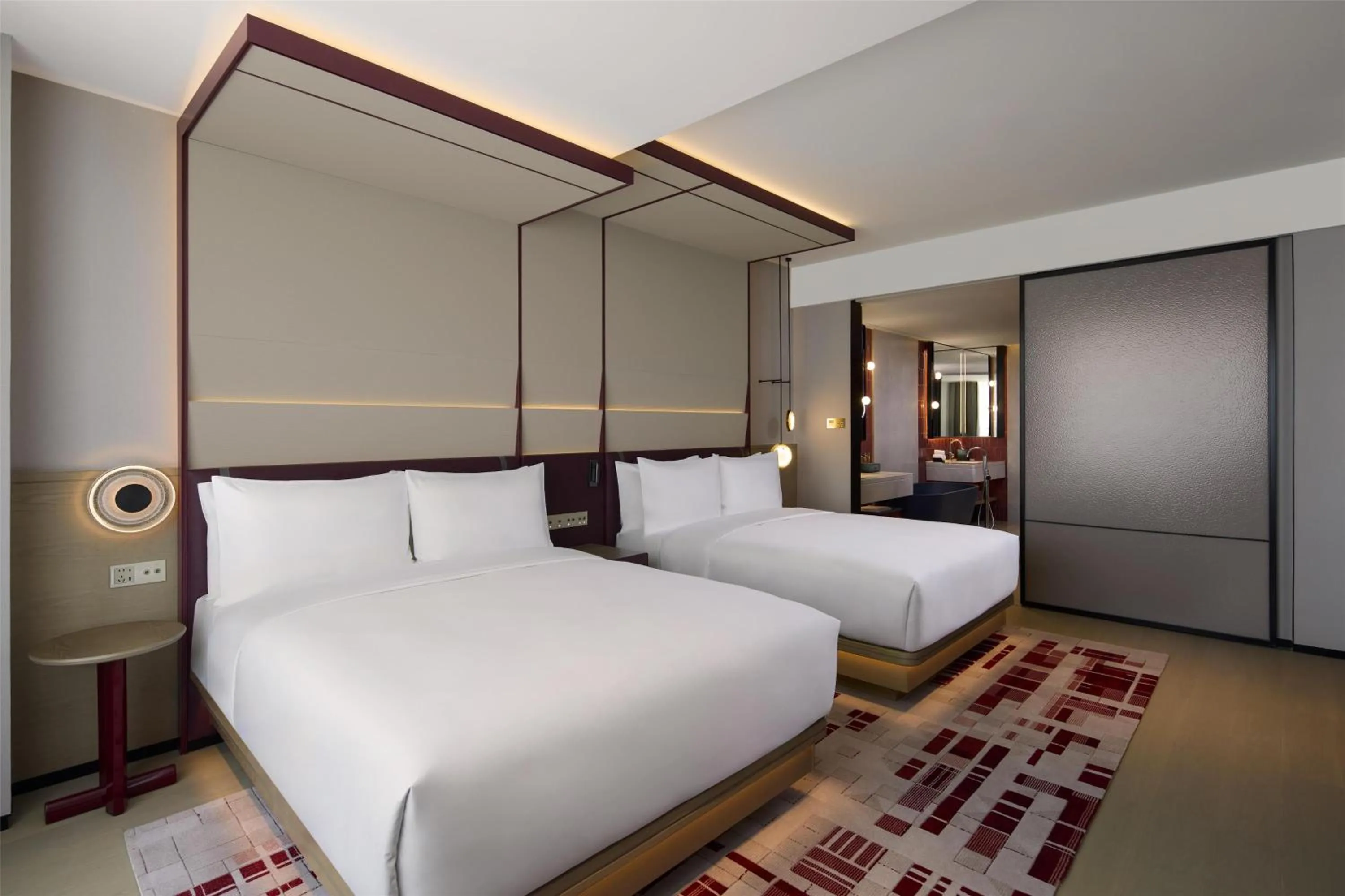 Bed in Canopy By Hilton Shanghai Belfry Plaza