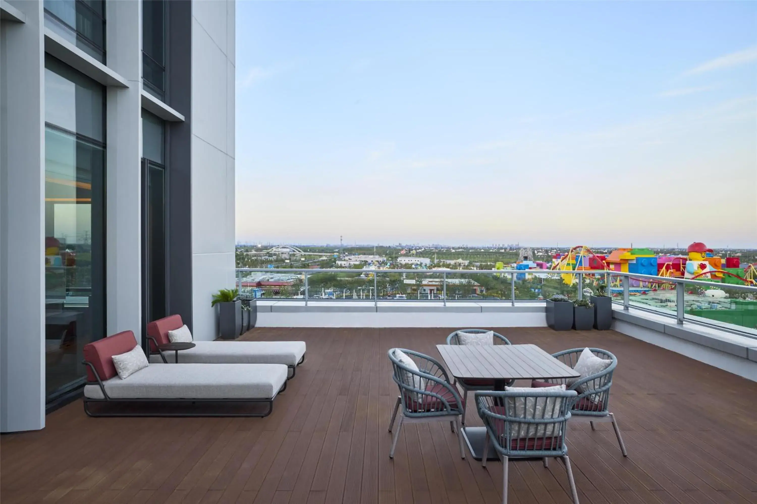 Deluxe King Room with Terrace in Canopy By Hilton Shanghai Belfry Plaza Deluxe King Room with Terrace in Canopy By Hilton Shanghai Belfry Plaza