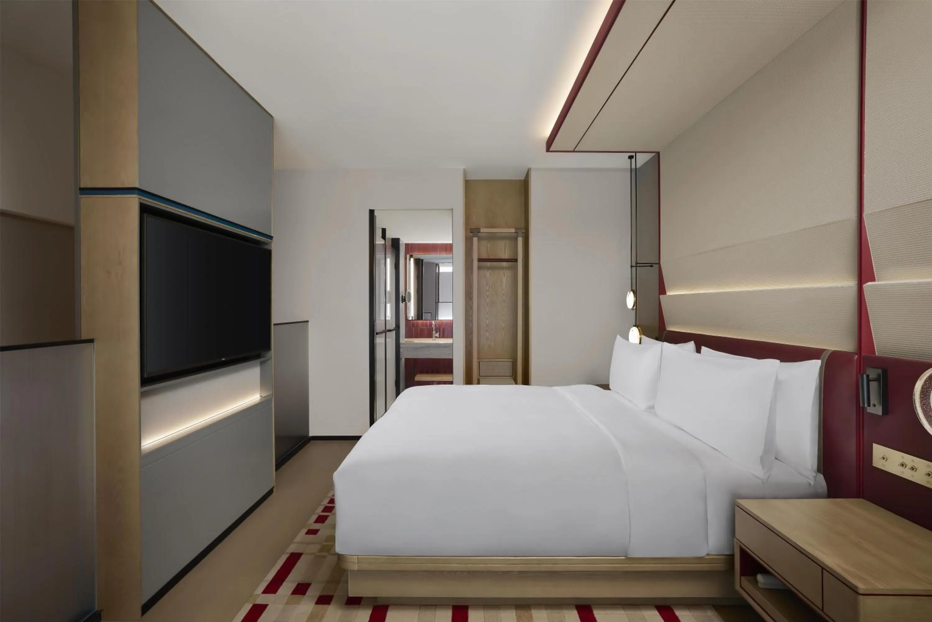 Bed in Canopy By Hilton Shanghai Belfry Plaza