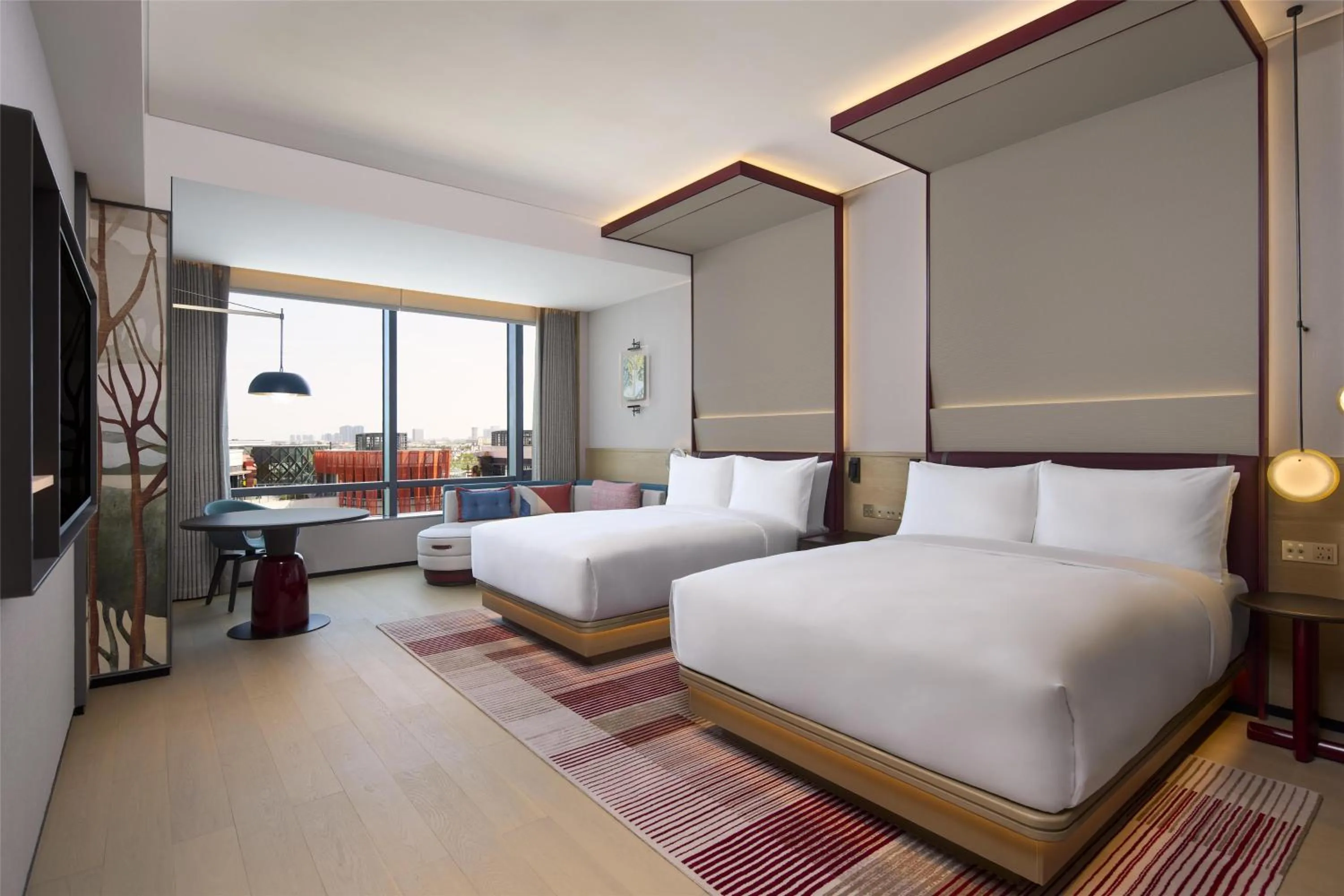 Bed in Canopy By Hilton Shanghai Belfry Plaza