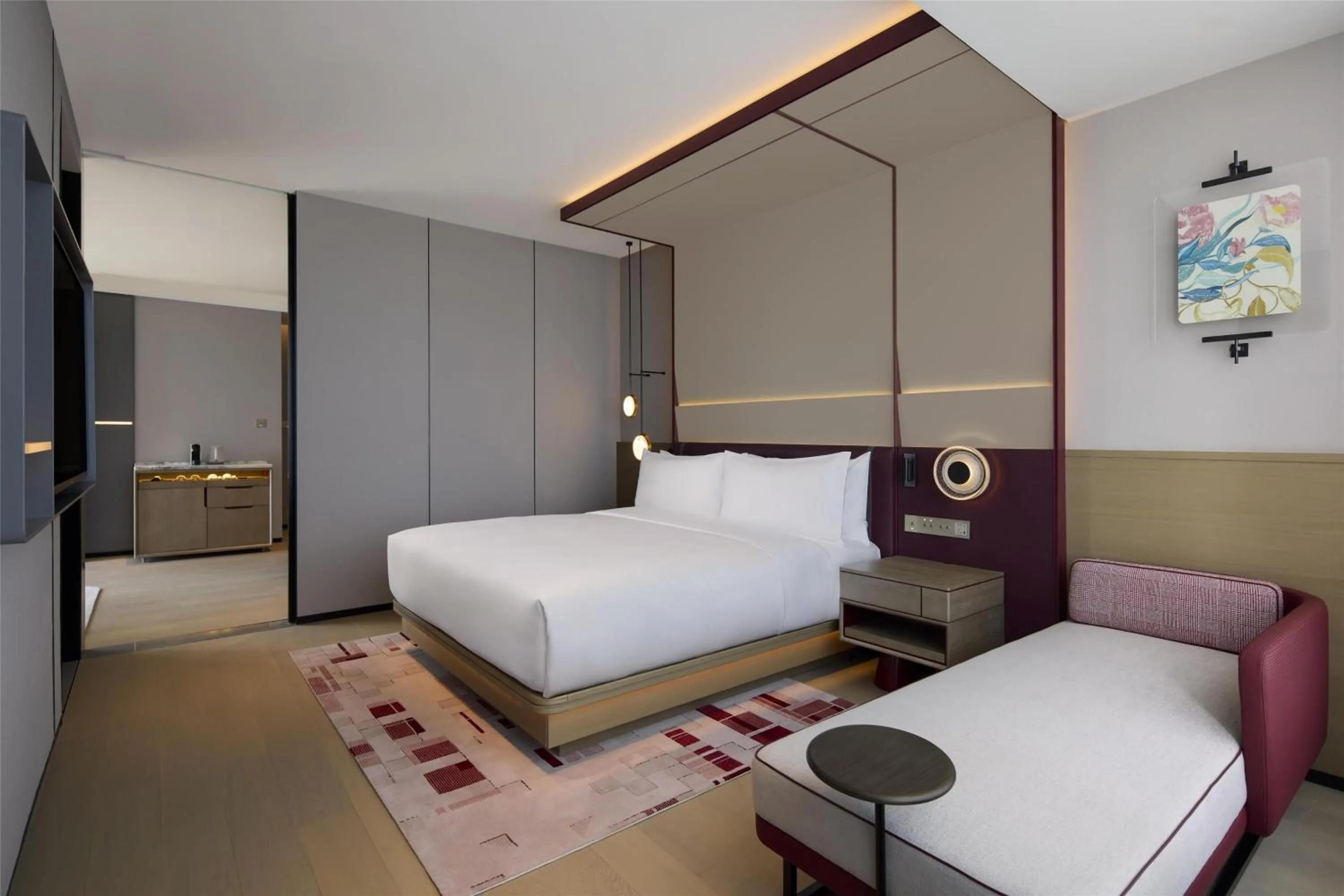 Bed in Canopy By Hilton Shanghai Belfry Plaza