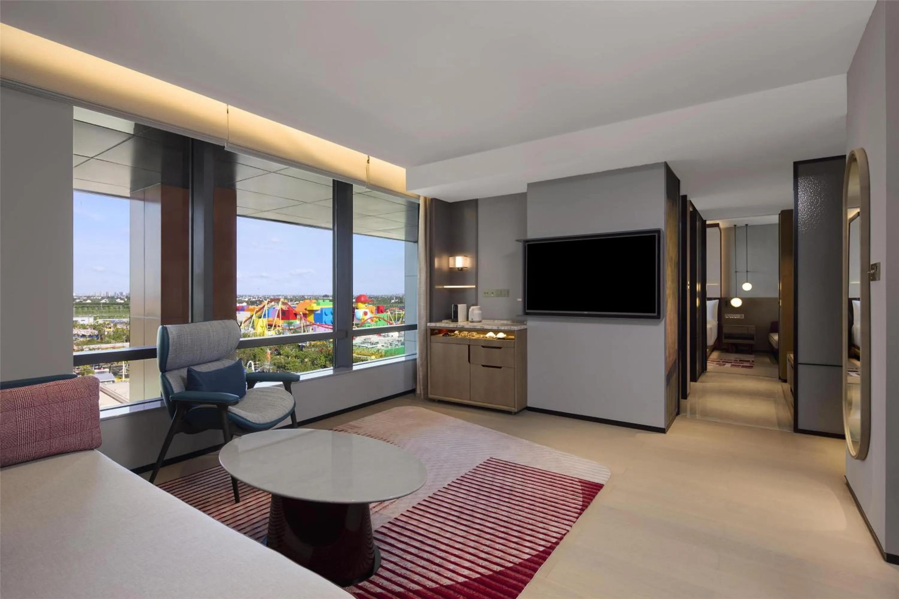 Living room in Canopy By Hilton Shanghai Belfry Plaza