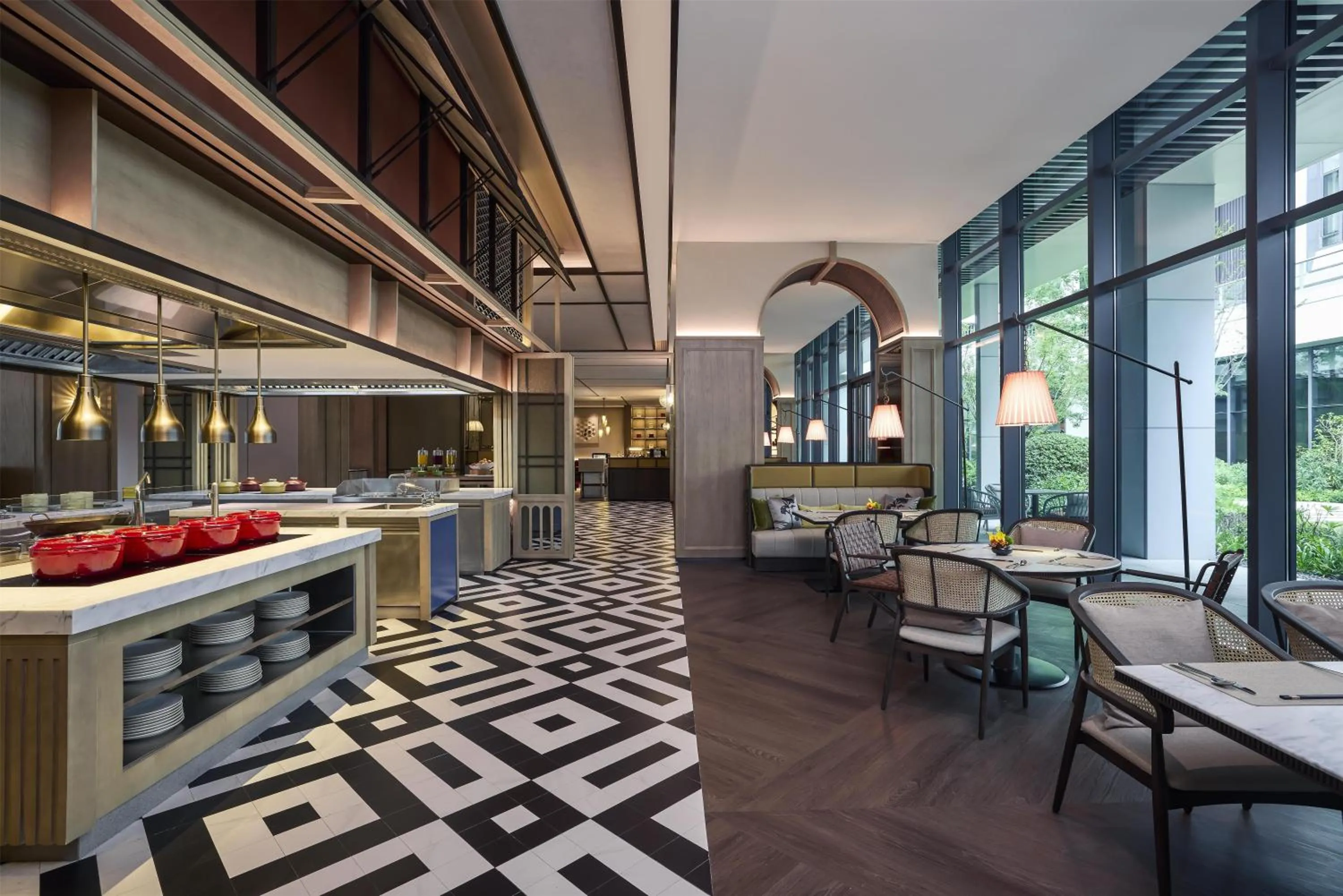 Restaurant/places to eat in Canopy By Hilton Shanghai Belfry Plaza