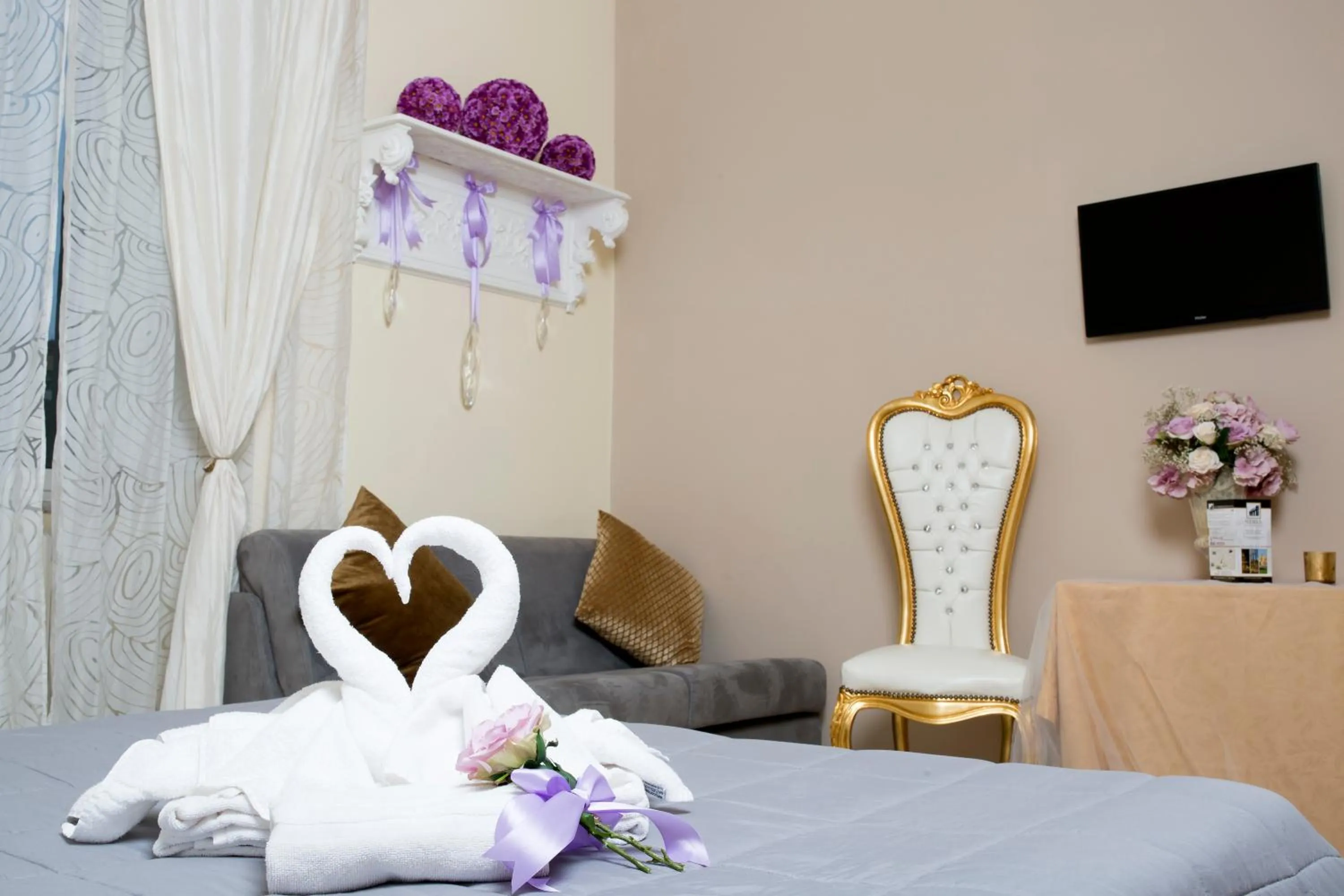 Bed in Nerva Accommodation Cavour