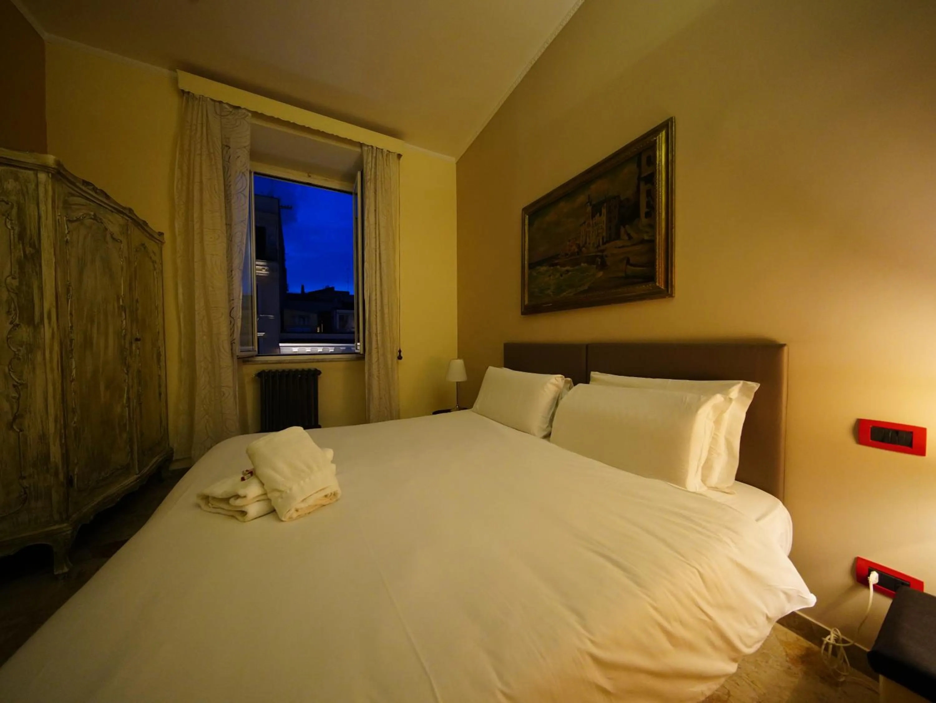 Bed in Nerva Accommodation Cavour