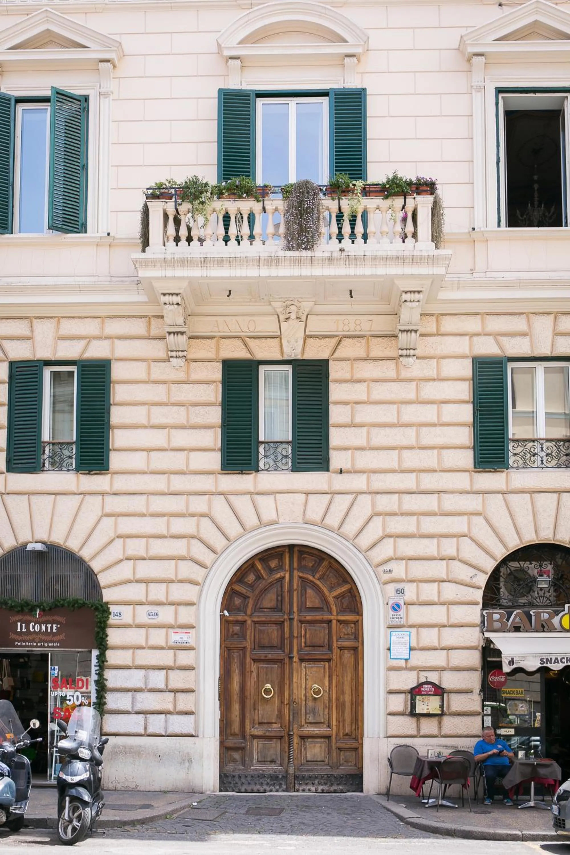 Property building in Nerva Accommodation Cavour