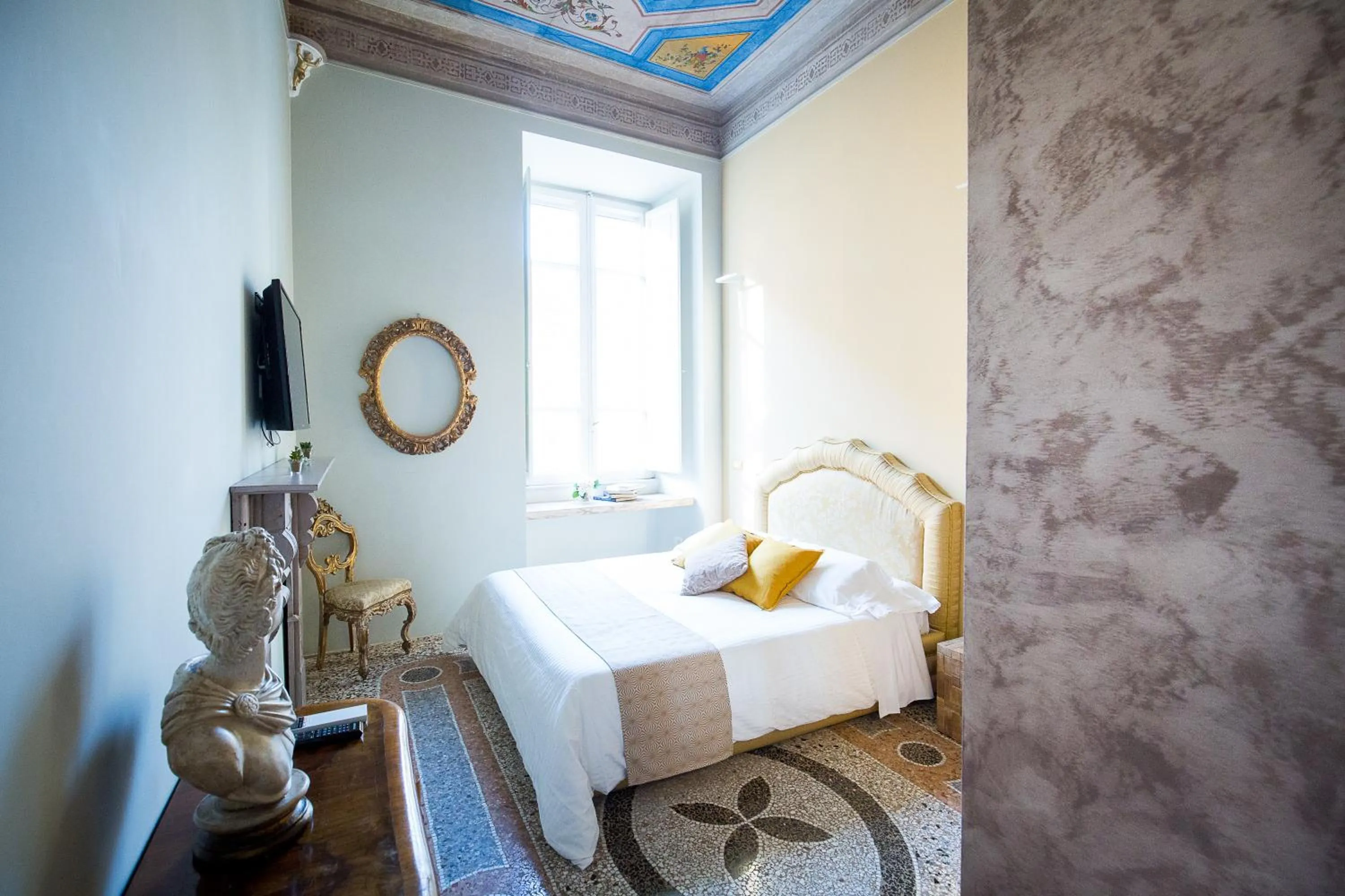 Bed in Nerva Accommodation Cavour