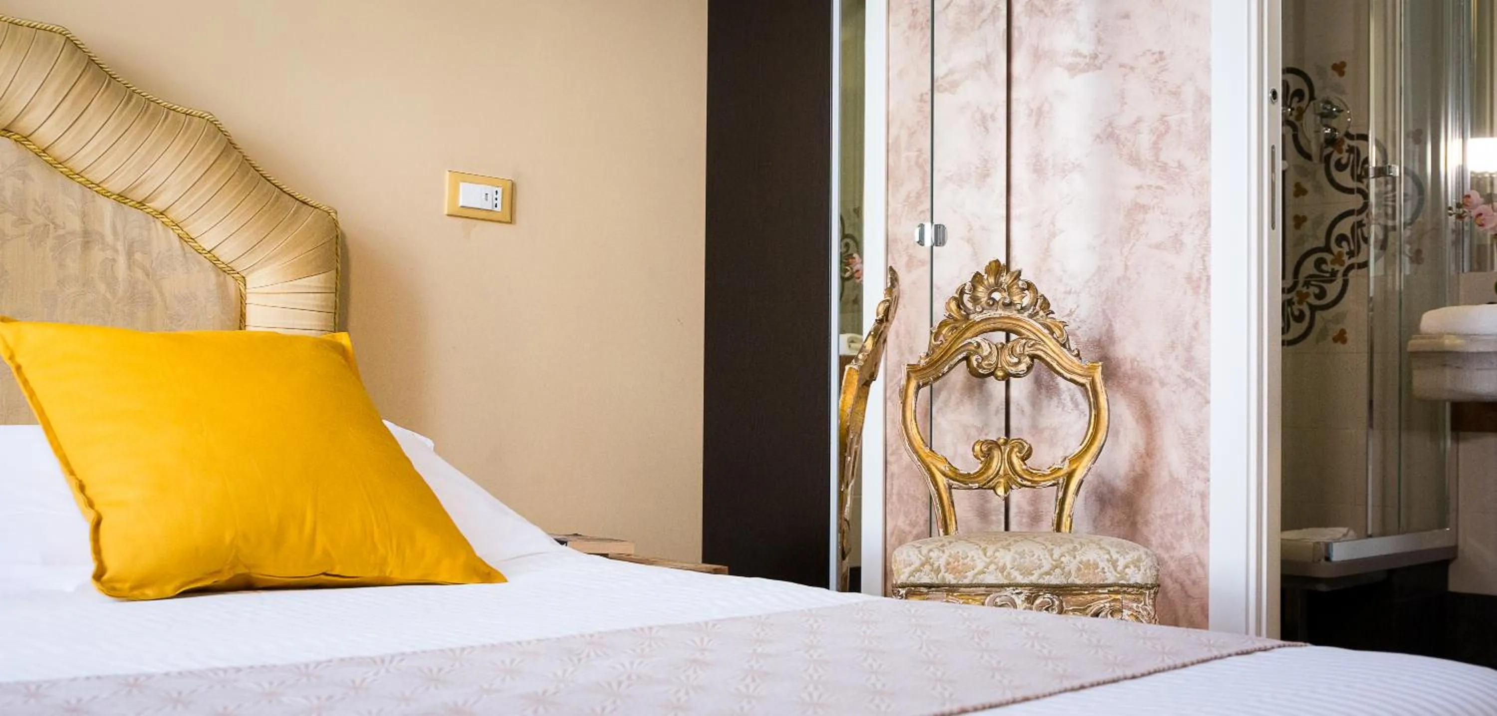 Bed in Nerva Accommodation Cavour